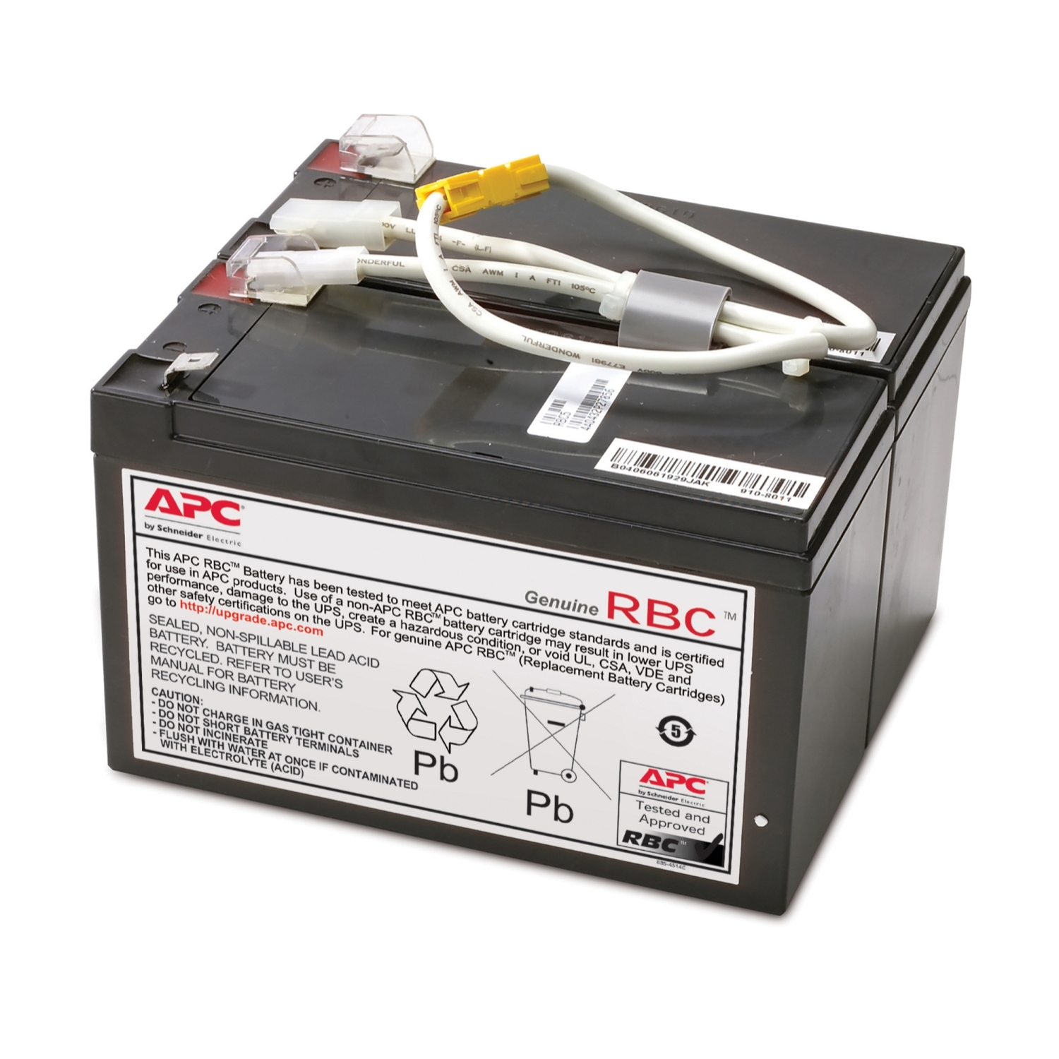 APC Replacement Battery Cartridge #109 with 2 Year Warranty (APCRBC109)