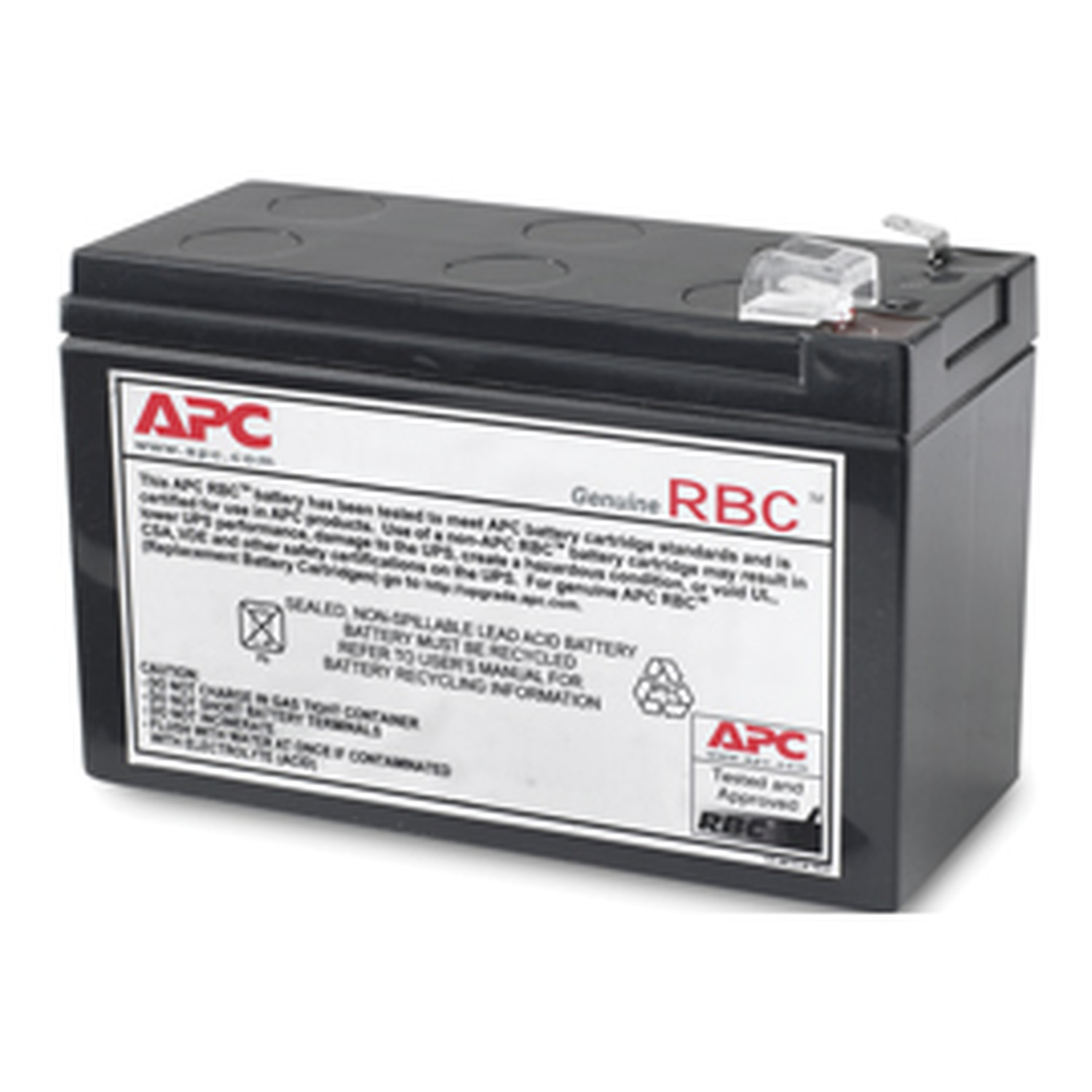 APC Replacement Battery Cartridge 114 with 2 Year Warranty (APCRBC114)