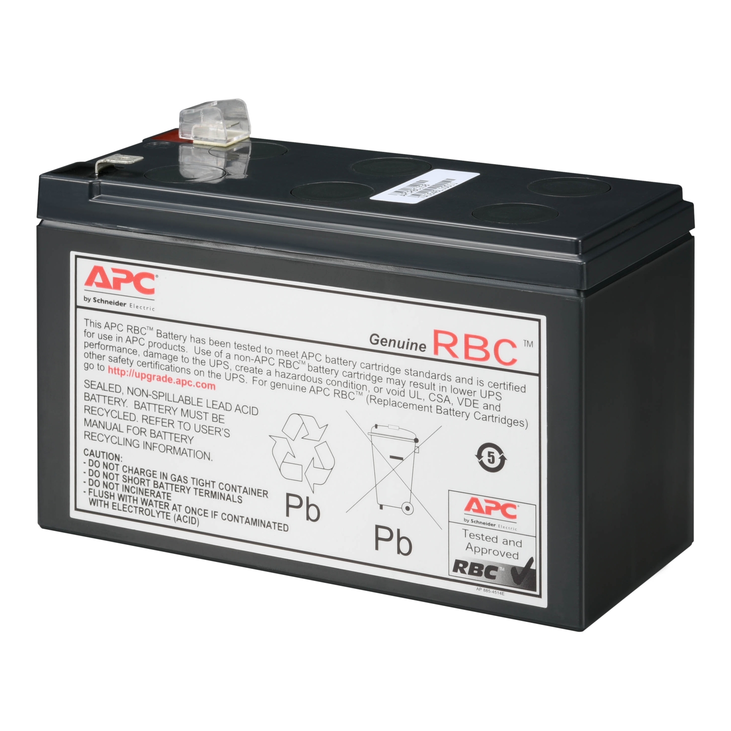 APC Replacement Battery Cartridge #158 with 2 Year Warranty (APCRBC158)