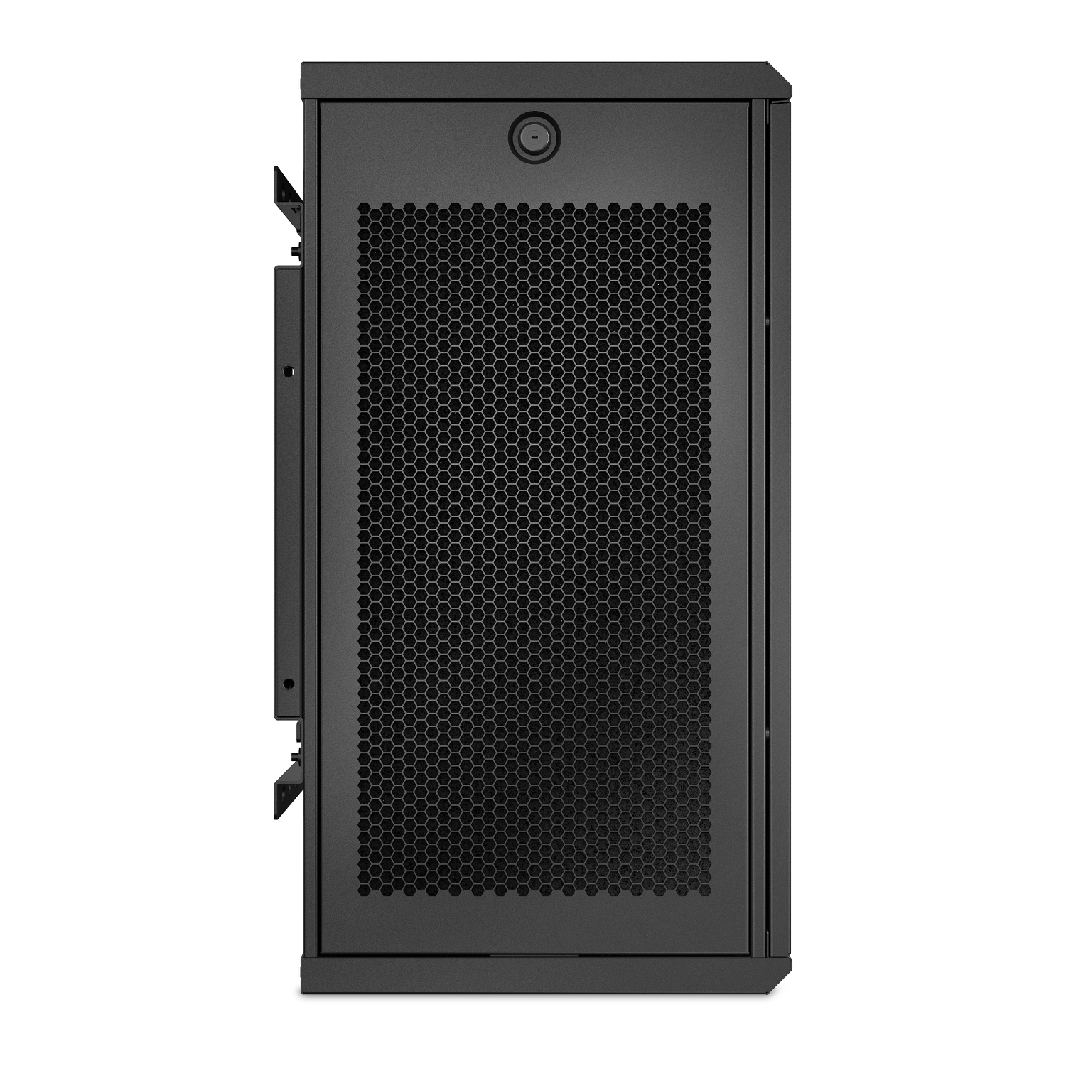 APC NetShelter 6U Low-profile Wallmount Rack Enclosure Cabinet 120V Server Depth Front View