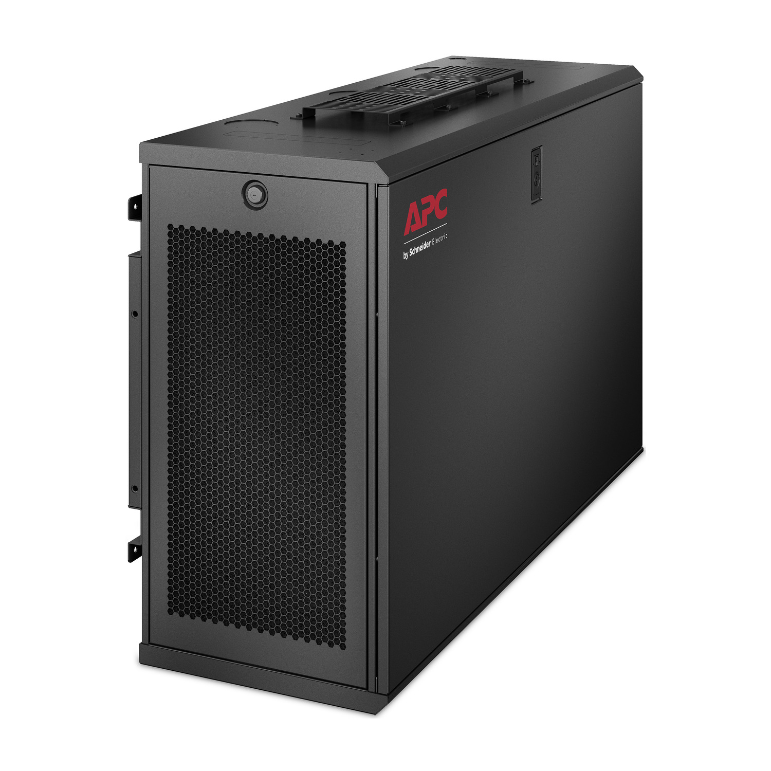 APC NetShelter 6U Low-profile Wallmount Rack Enclosure Cabinet 120V Server Depth (AR106V)