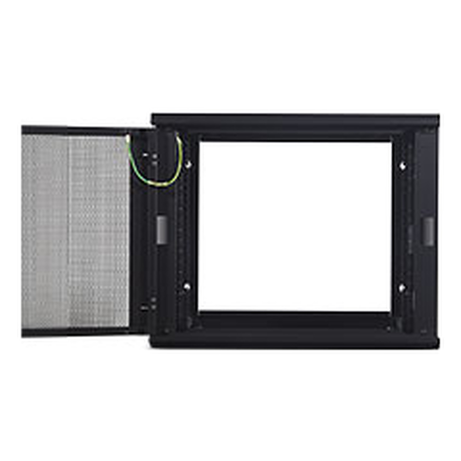 APC NetShelter 9U Wallmount Rack Cabinet Single Hinged Switch Depth Unassembled Hardware Detail