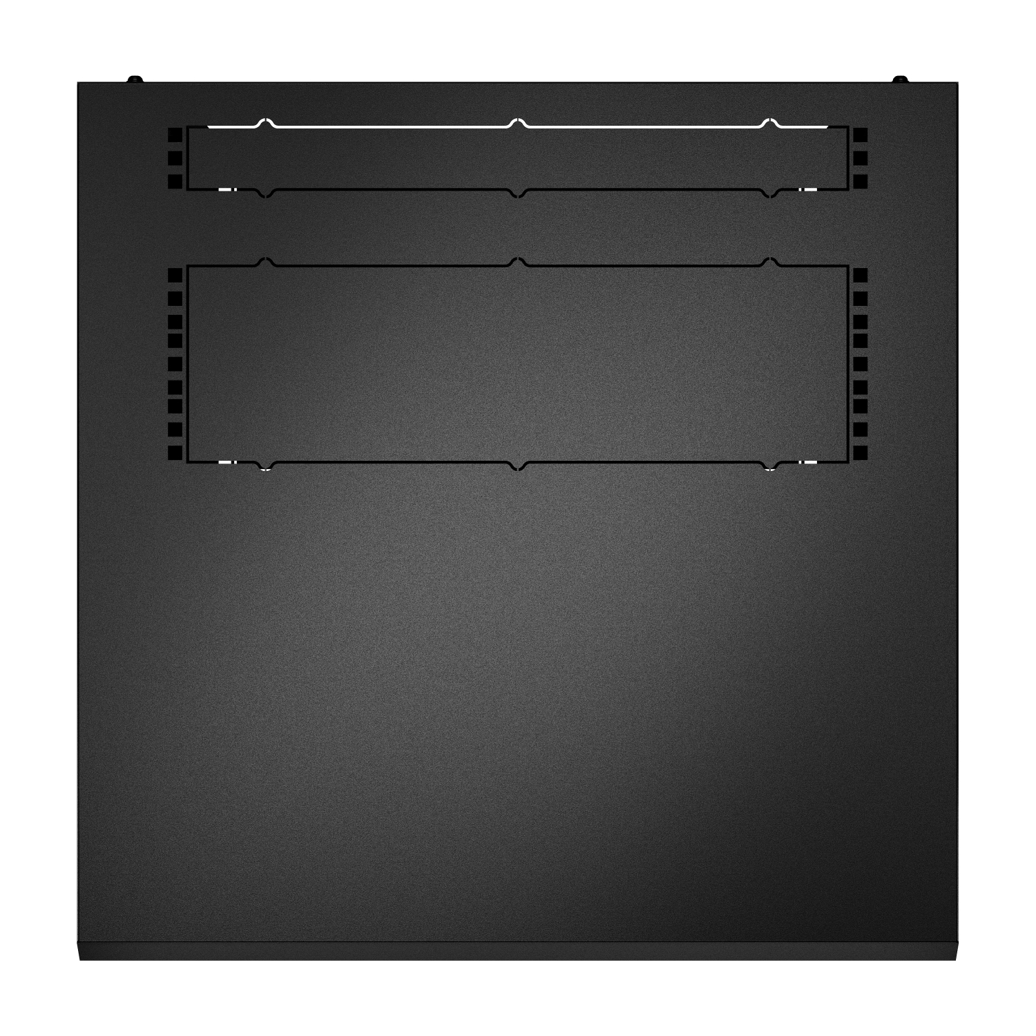 APC NetShelter 12U Wallmount Rack Enclosure Cabinet Single Hinged Server Depth Back View