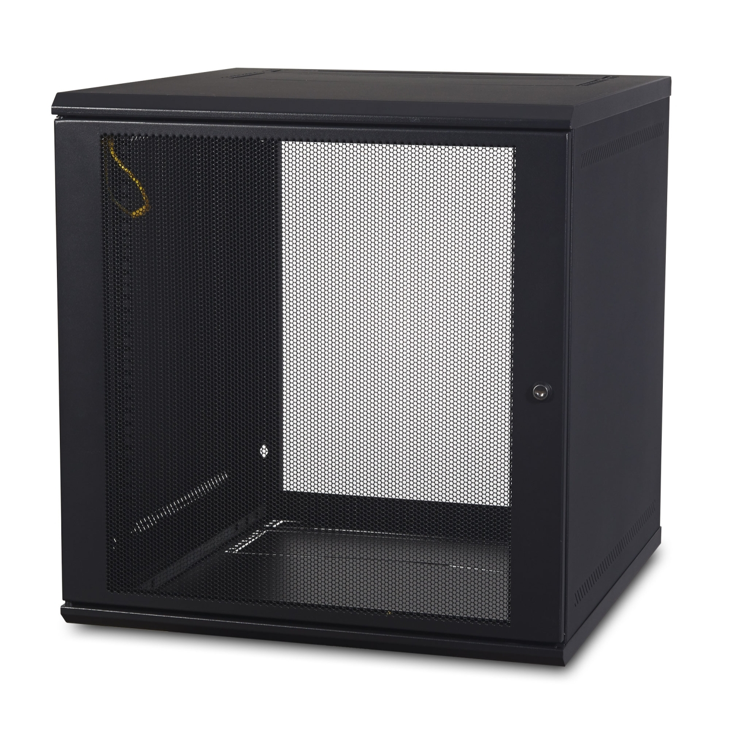 APC NetShelter 12U Wallmount Rack Cabinet Single Hinged Server Depth Unassembled (AR112)