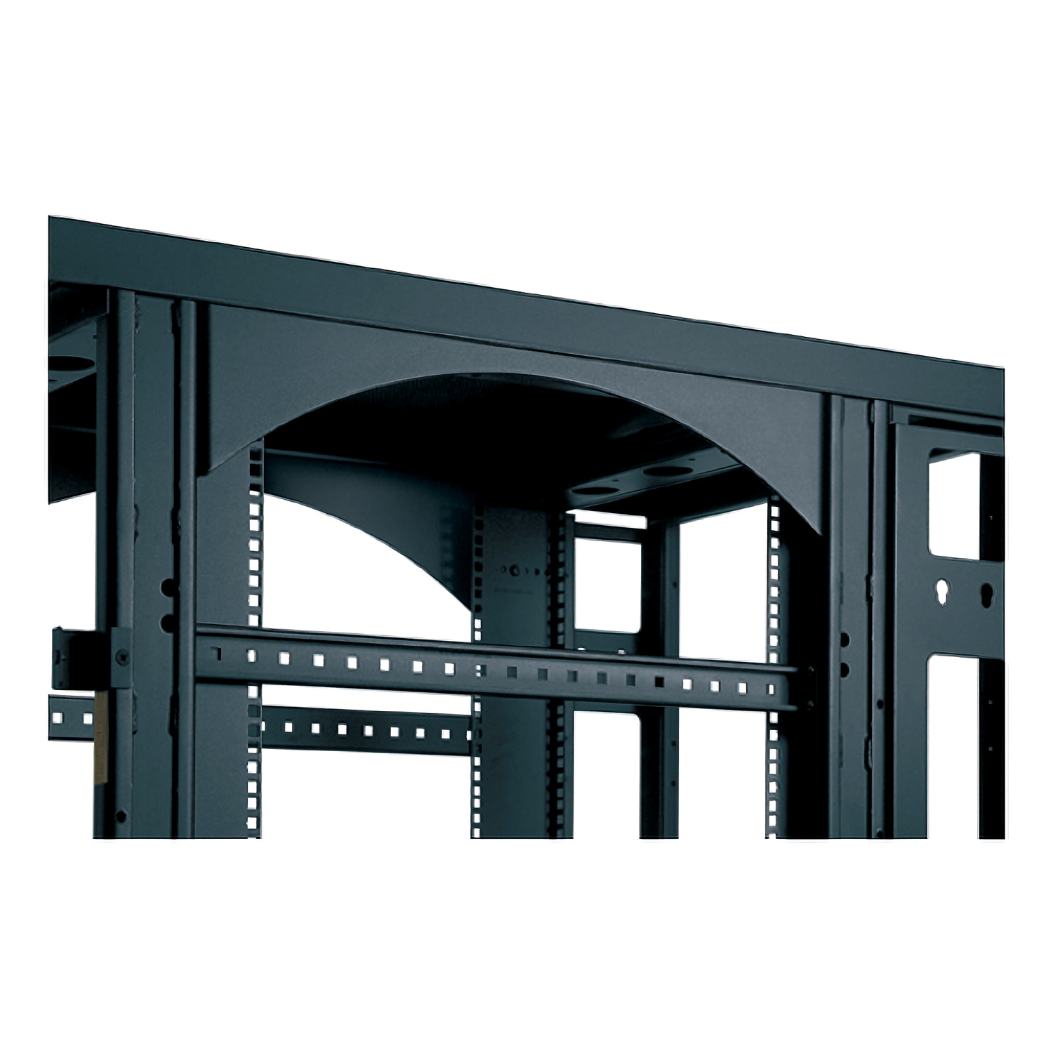 APC NetShelter Specialty Enclosures, Seismic Enclosure, 42U,  with sides, Black View 12