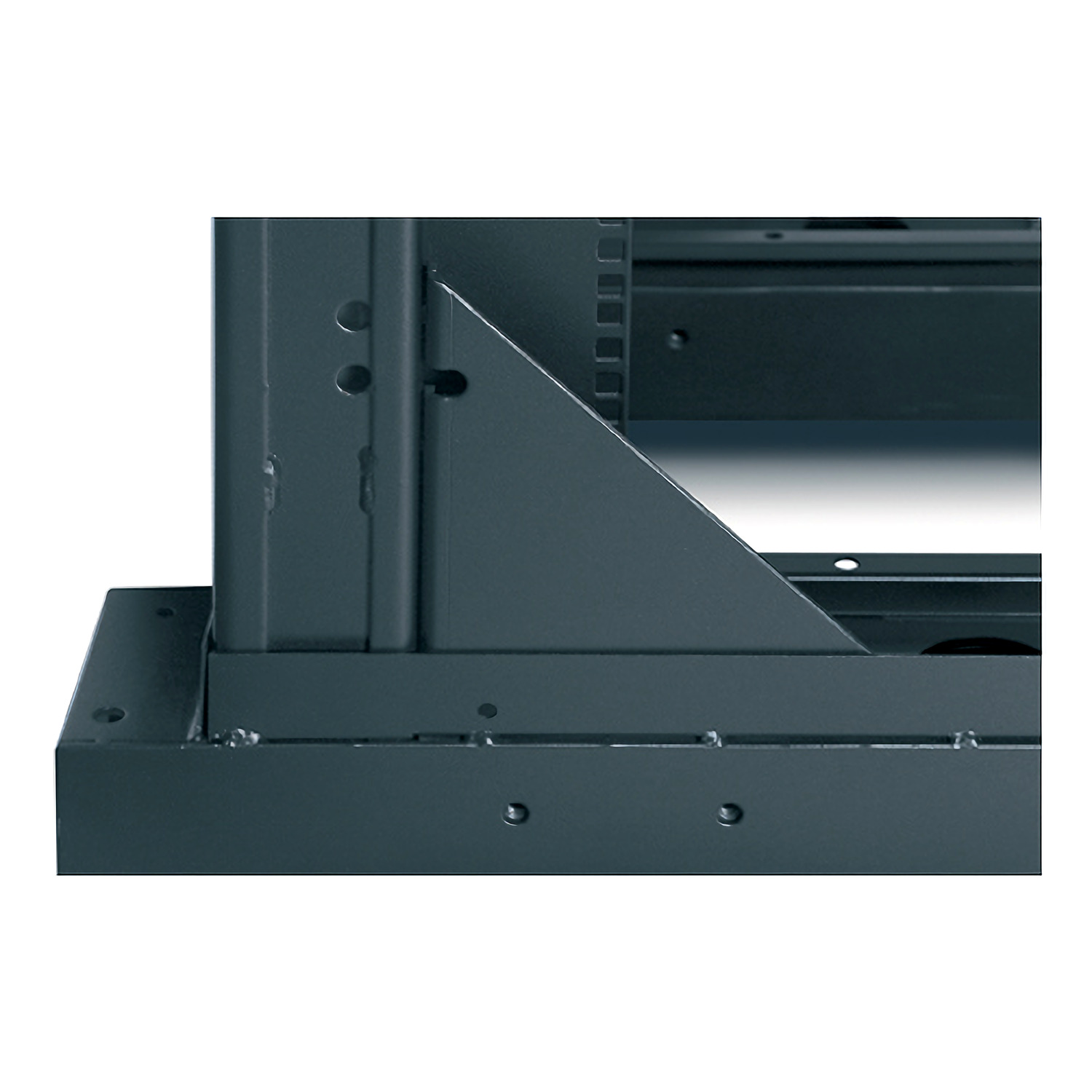 APC NetShelter Specialty Enclosures, Seismic Enclosure, 42U,  with sides, Black View 8