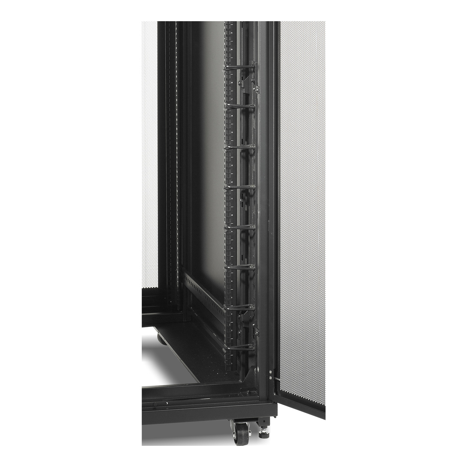 APC NetShelter SV, Server Rack Enclosure, 42U, 600W x 1060 D mm, with Sides, Black, Single Rack Unassembled View 22