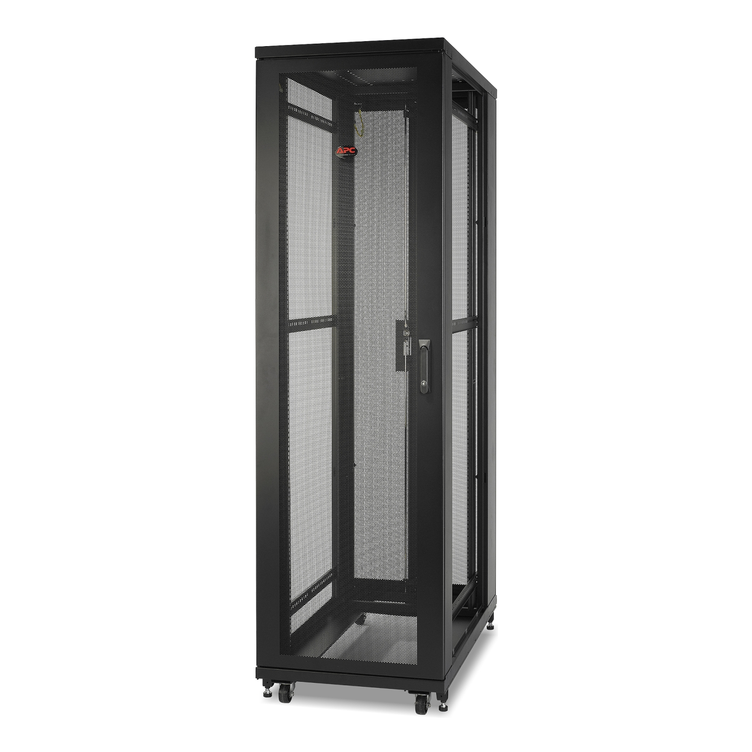 NetShelter SV 48U 600mm Wide x 1060mm Deep Enclosure with Sides Black View 25