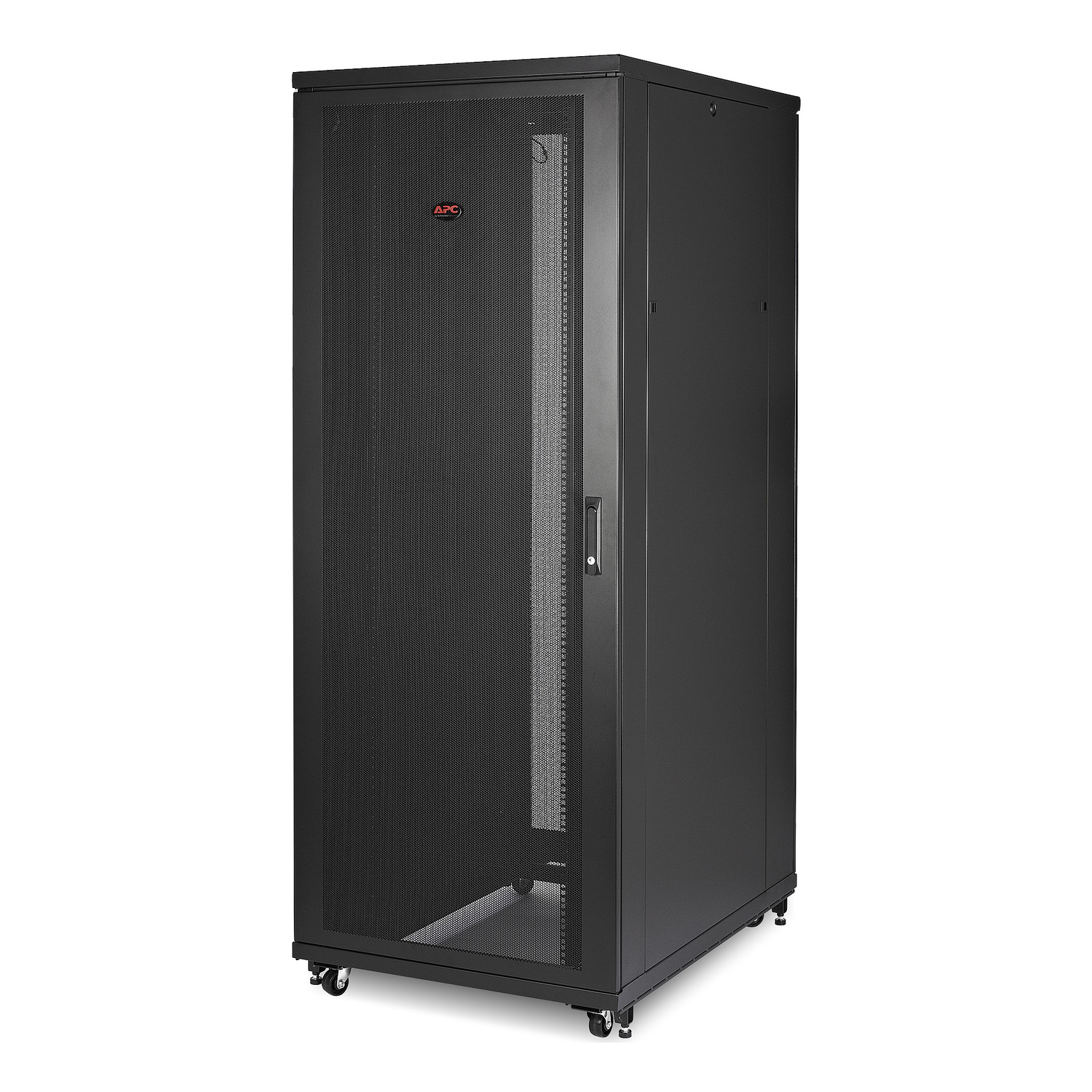 APC NetShelter SV, Server Rack Enclosure, 42U, Black, 2057H x 800W x 1060D mm, with Roof, Castors, Feet, 4 Brackets, Bottom and Side Panels View 12