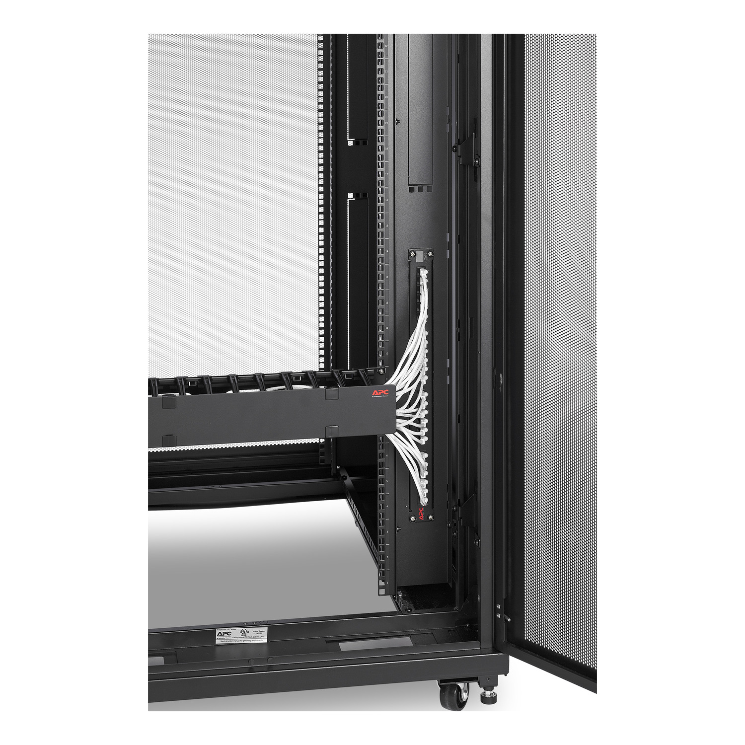 APC NetShelter SV, Server Rack Enclosure, 48U, 800W x 1060D mm, with Sides, Black View 19