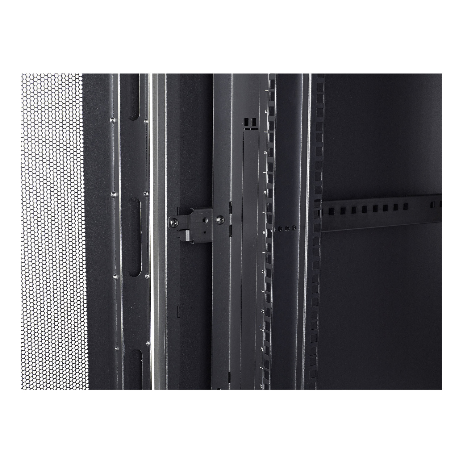 APC NetShelter SV, Server Rack Enclosure, 48U, 800W x 1200D mm, with Sides, Black View 25