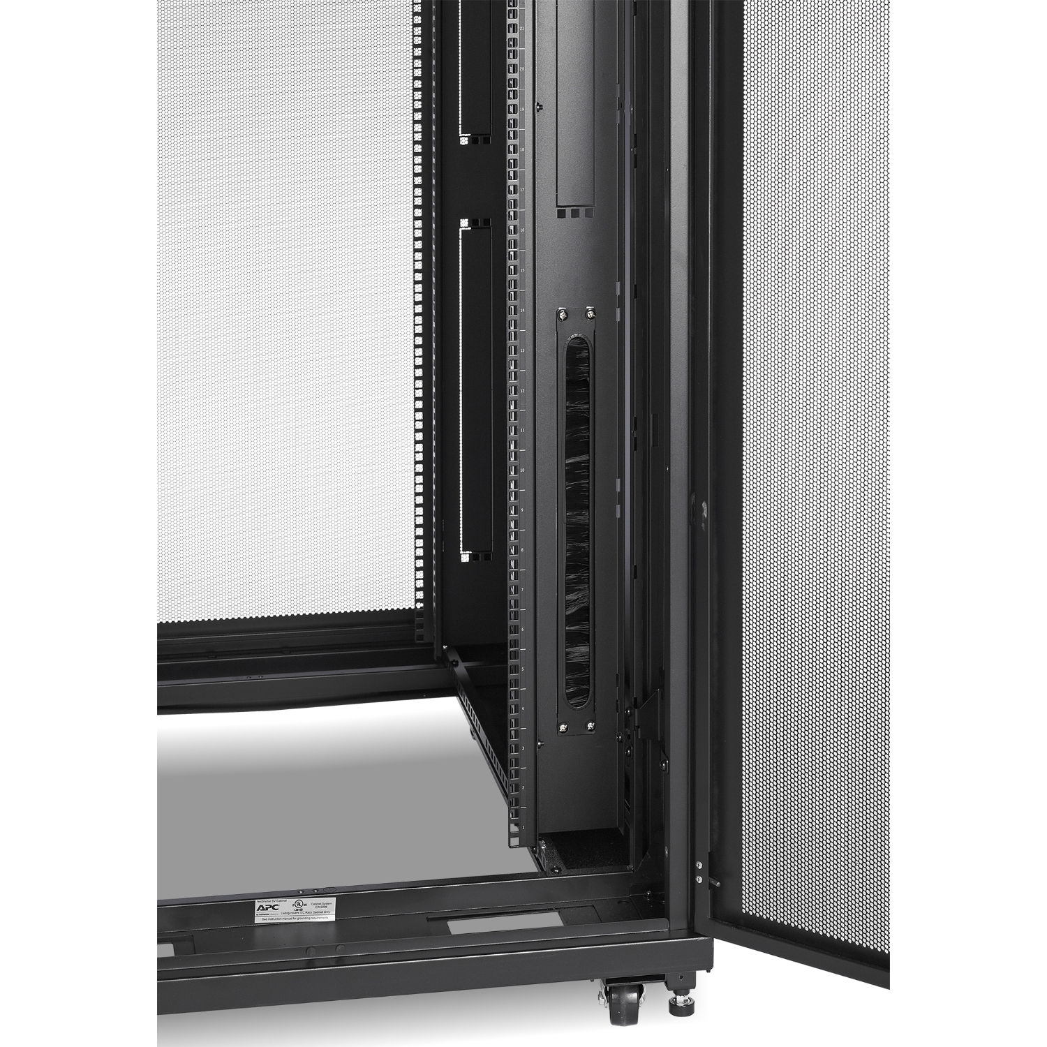 APC NetShelter SV, Server Rack Enclosure, 48U, 800W x 1200D mm, with Sides, Black View 27