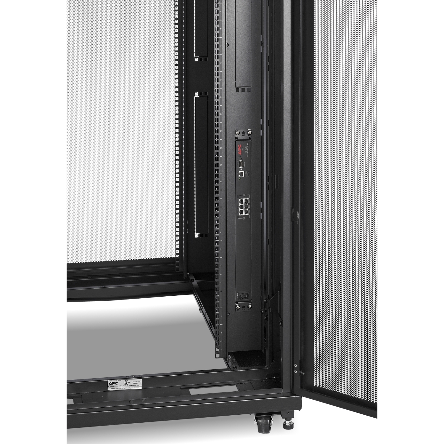 APC NetShelter SV, Server Rack Enclosure, 48U, 800W x 1200D mm, with Sides, Black View 29