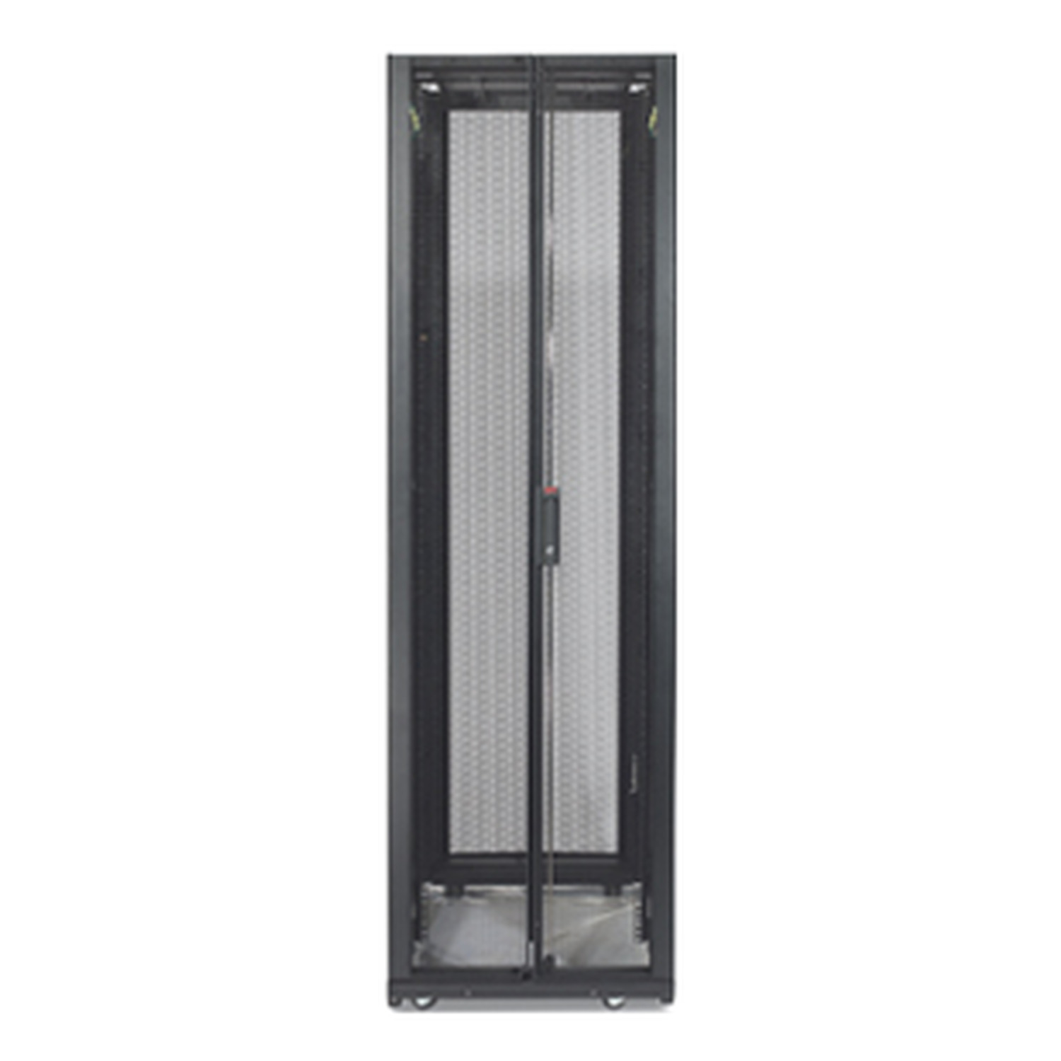 APC NetShelter SX, Server Rack Enclosure, 42U, without Sides, Black, 1991H x 600W x 1070D mm Back View