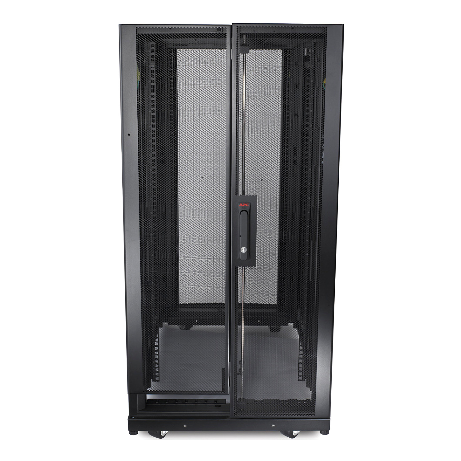 APC NetShelter SX, Server Rack Enclosure, 24U, Shock Packaging, 1250 lbs, Black, 1200H x 600W x 1070D mm [TAA] View 6