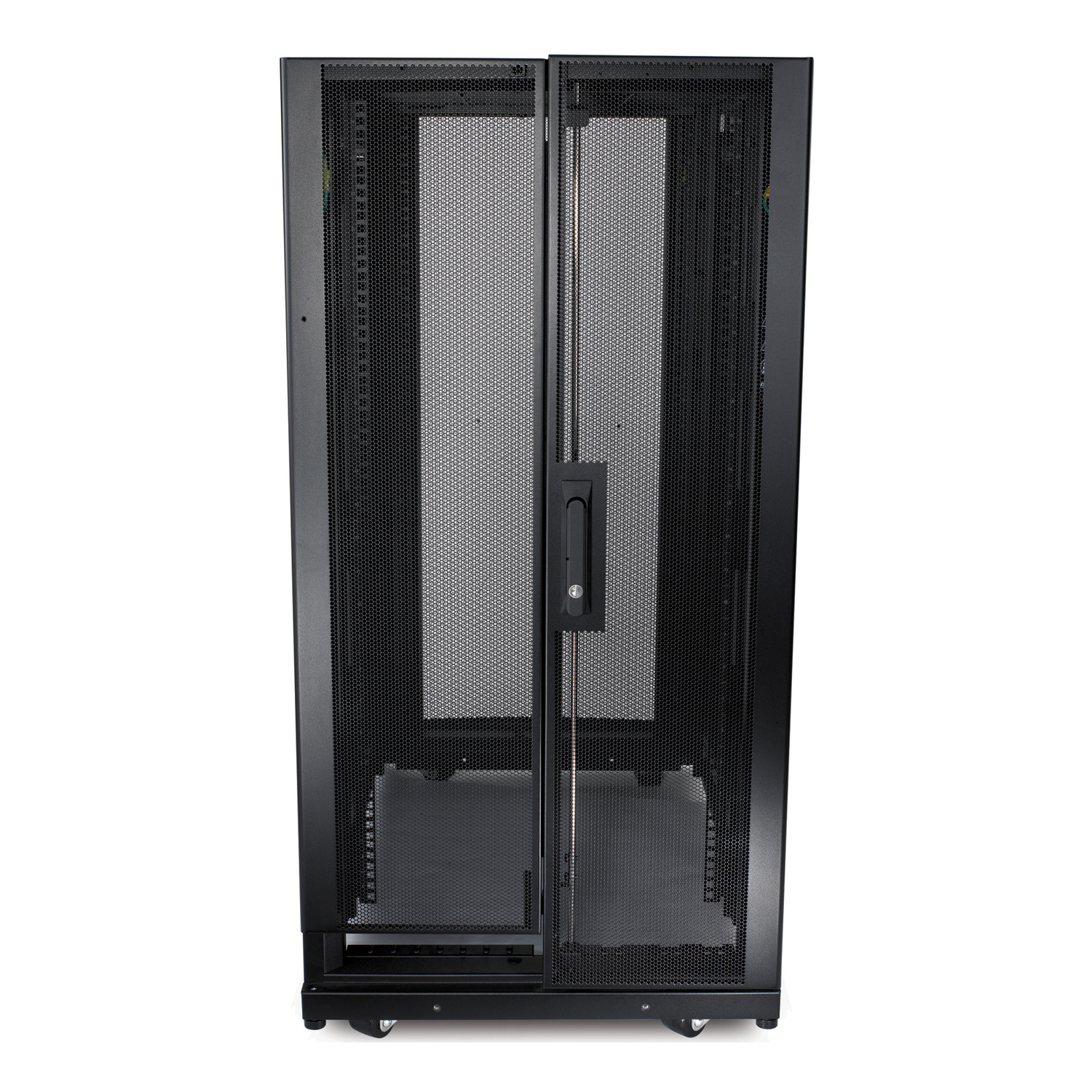APC NetShelter SX, Server Rack Enclosure, 24U, Black, 1198.5H x 600W x 1070D mm [TAA] View 18