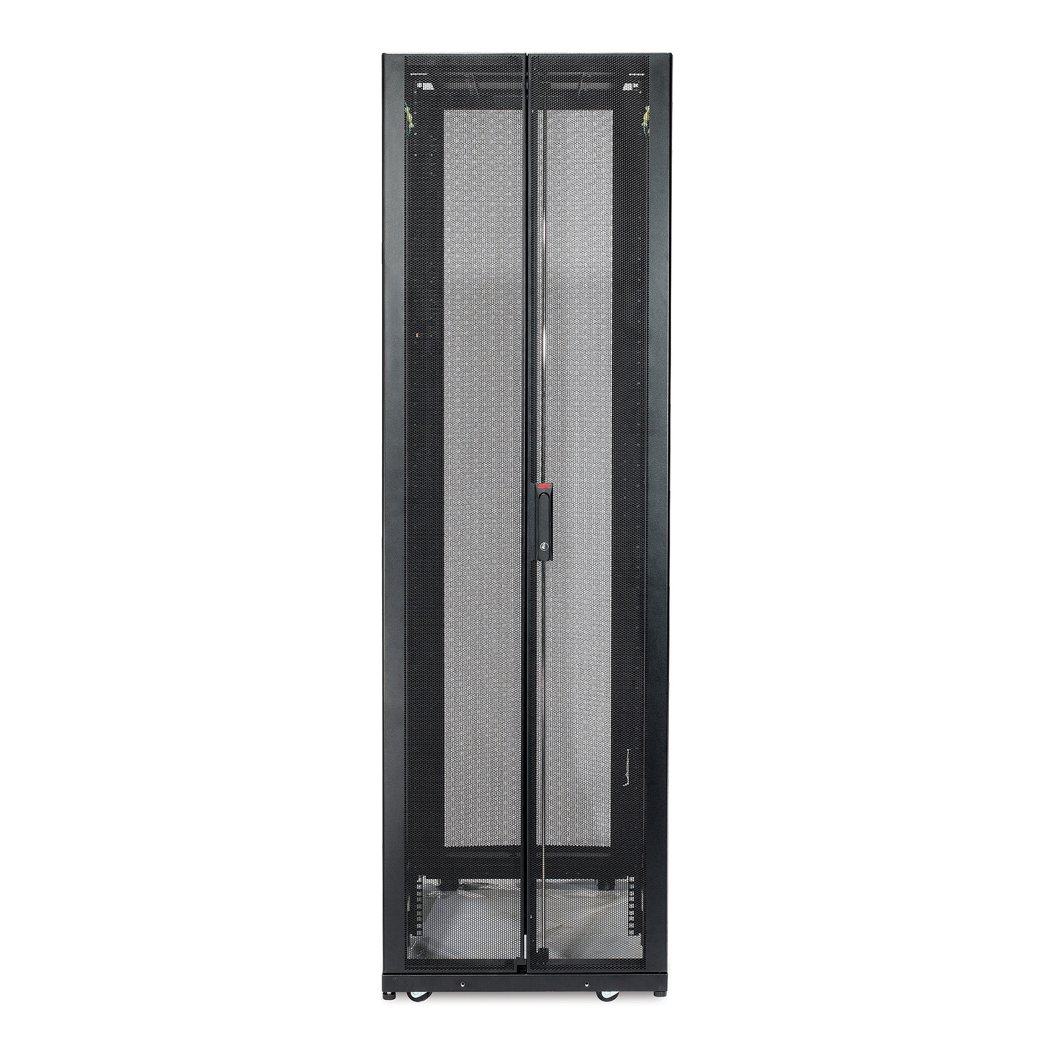 APC NetShelter SX, Server Rack Enclosure, 45U, Black, 2124H x 600W x 1070D mm Back View
