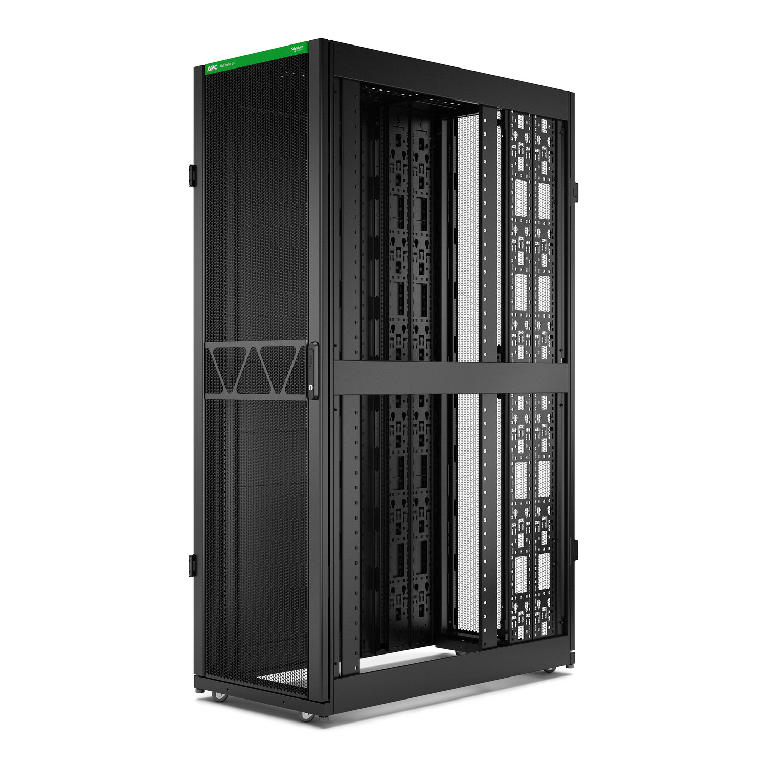 APC NetShelter SX Server Rack Gen 2, 42U, 1991H x 600W x 1200D mm, with Sides, Black [TAA] Hardware Detail