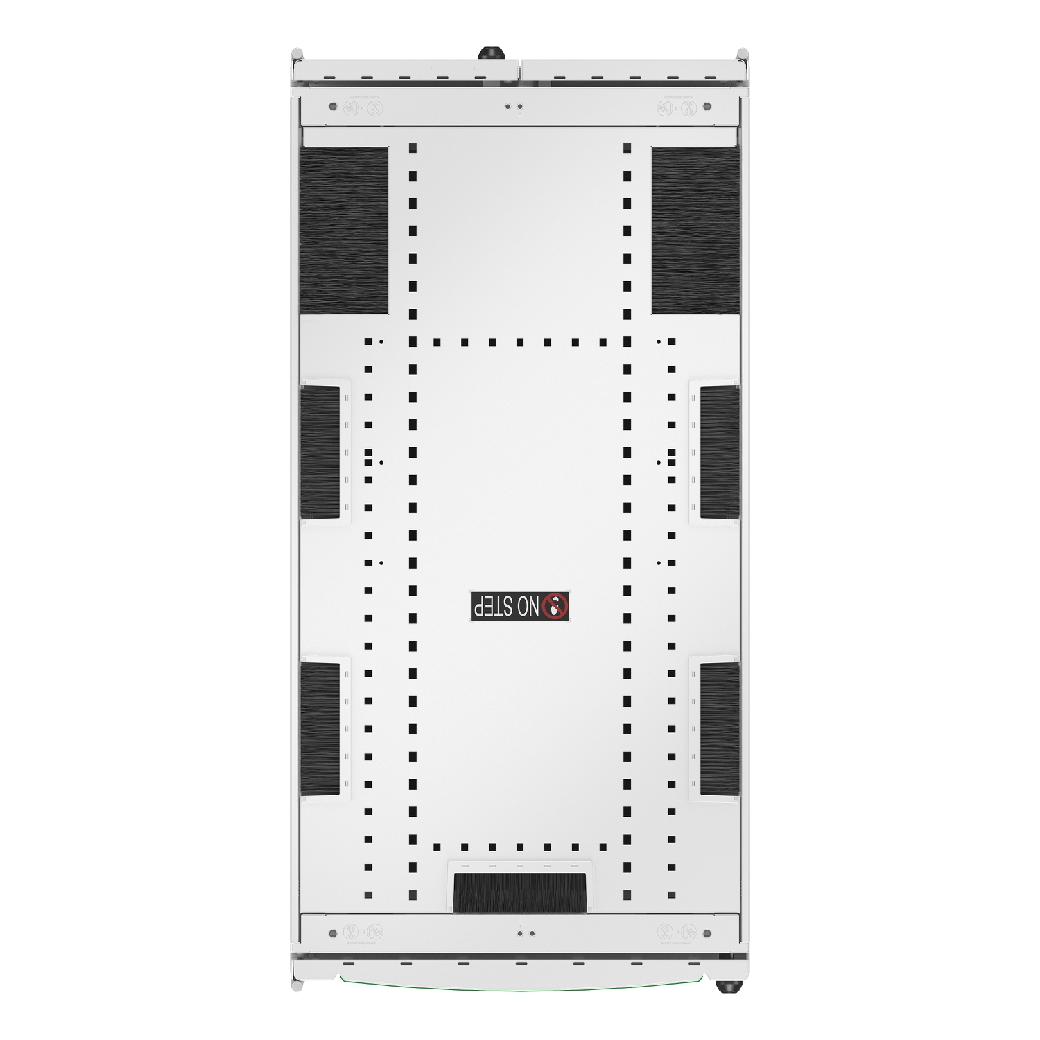 APC NetShelter SX Server Rack Gen 2, 42U, 1991H x 600W x 1200D mm, with Sides, White [TAA] View 11