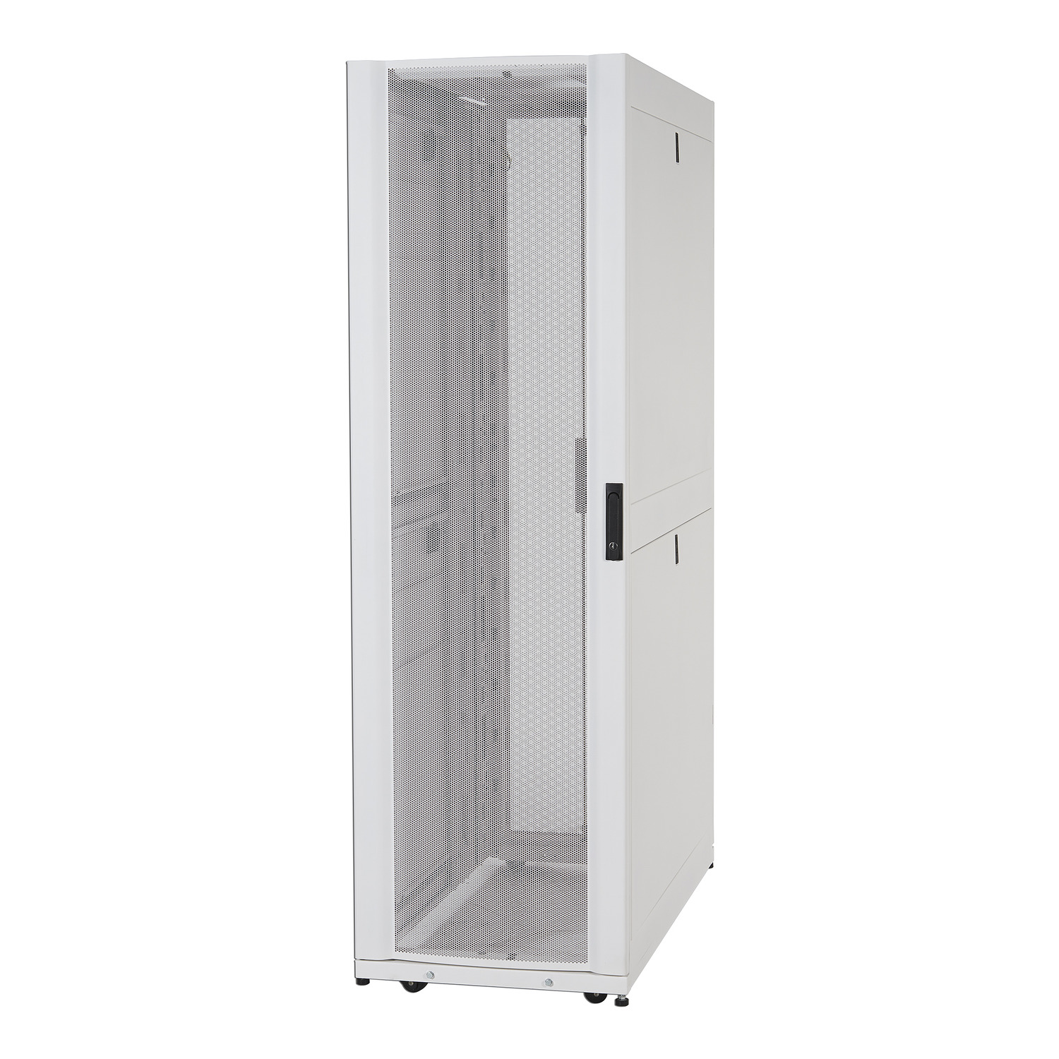 APC NetShelter SX, Server Rack Enclosure, 45U, White, 2124H x 600W x 1200D mm [TAA] Back View