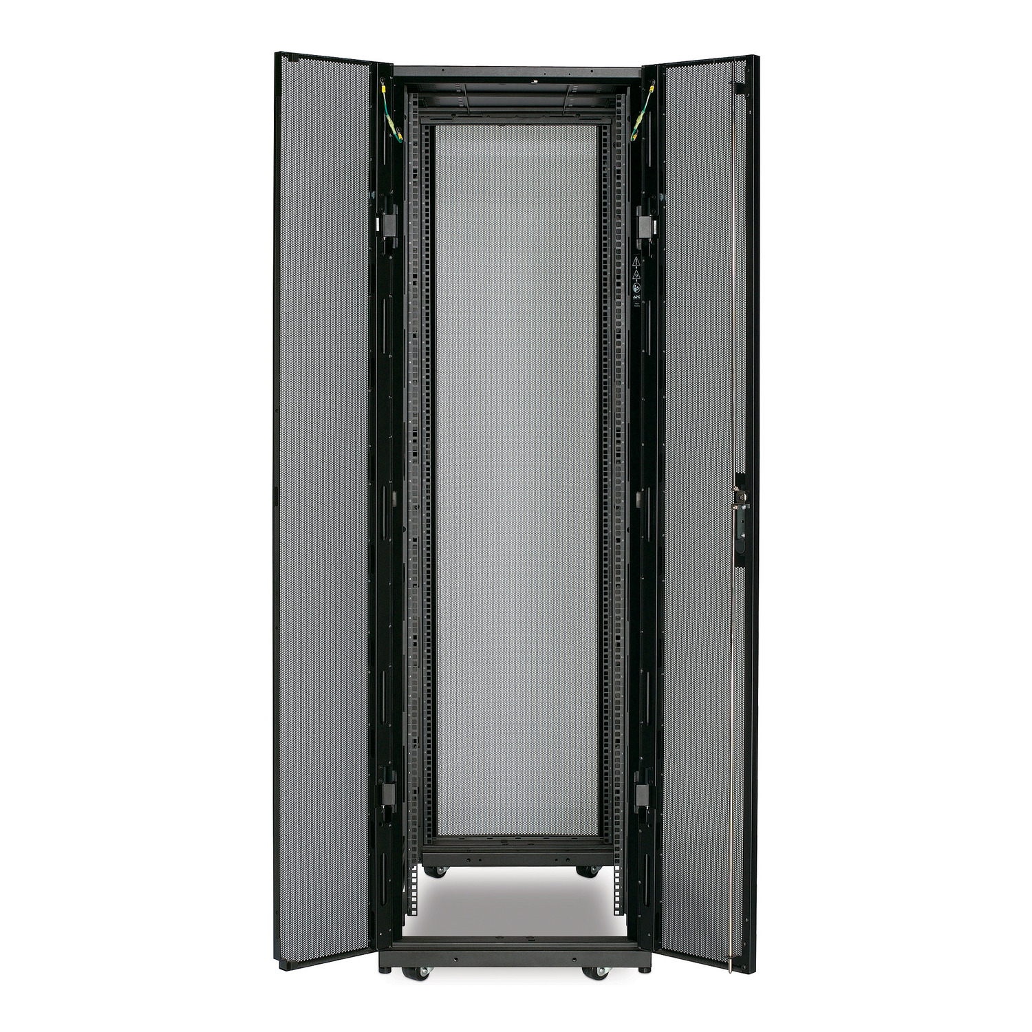 APC NetShelter SX, Server Rack Enclosure, 45U, Black, 2124H x 600W x 1200D mm [TAA] View 20