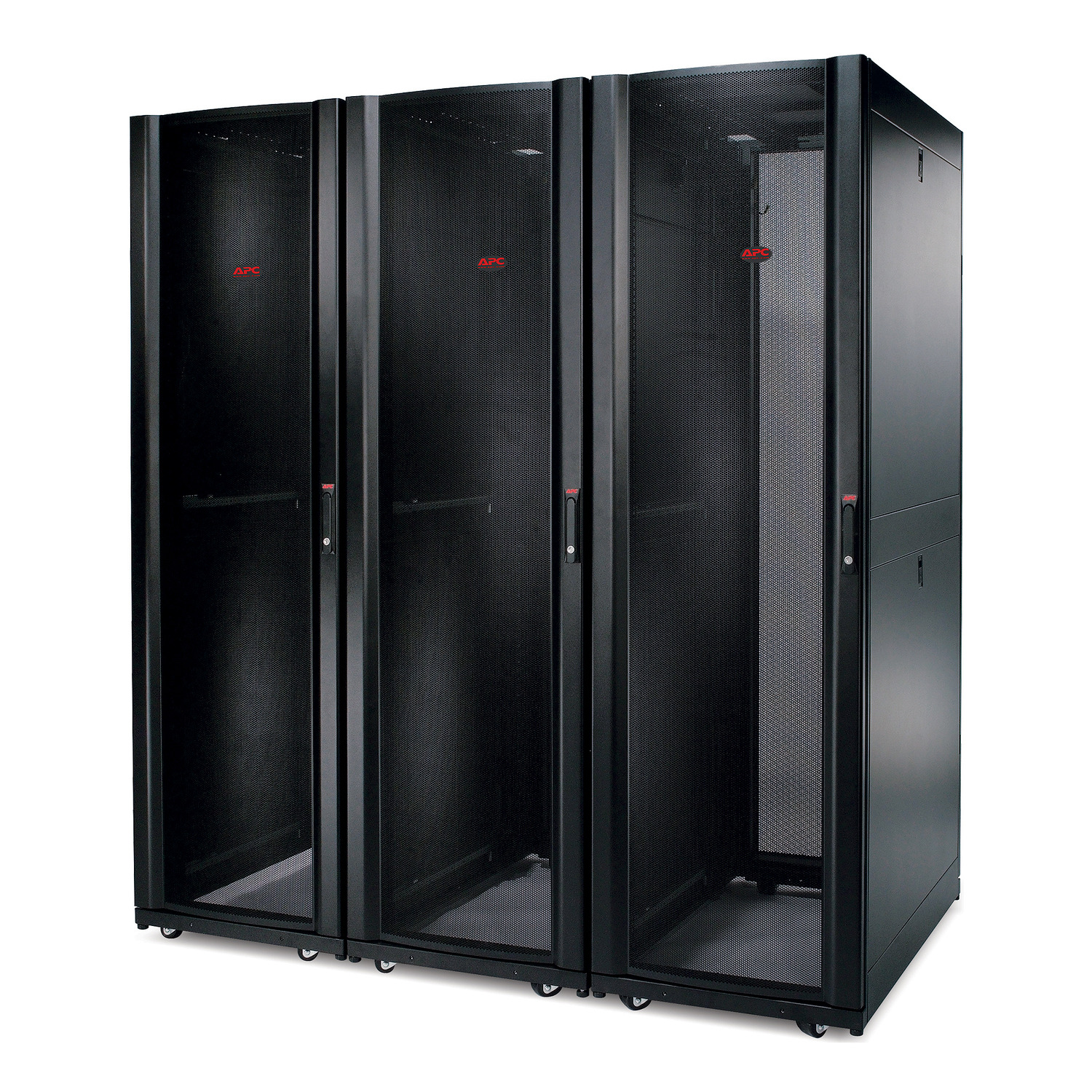 APC NetShelter SX, Server Rack Enclosure, 45U, Black, 2124H x 600W x 1200D mm [TAA] View 22