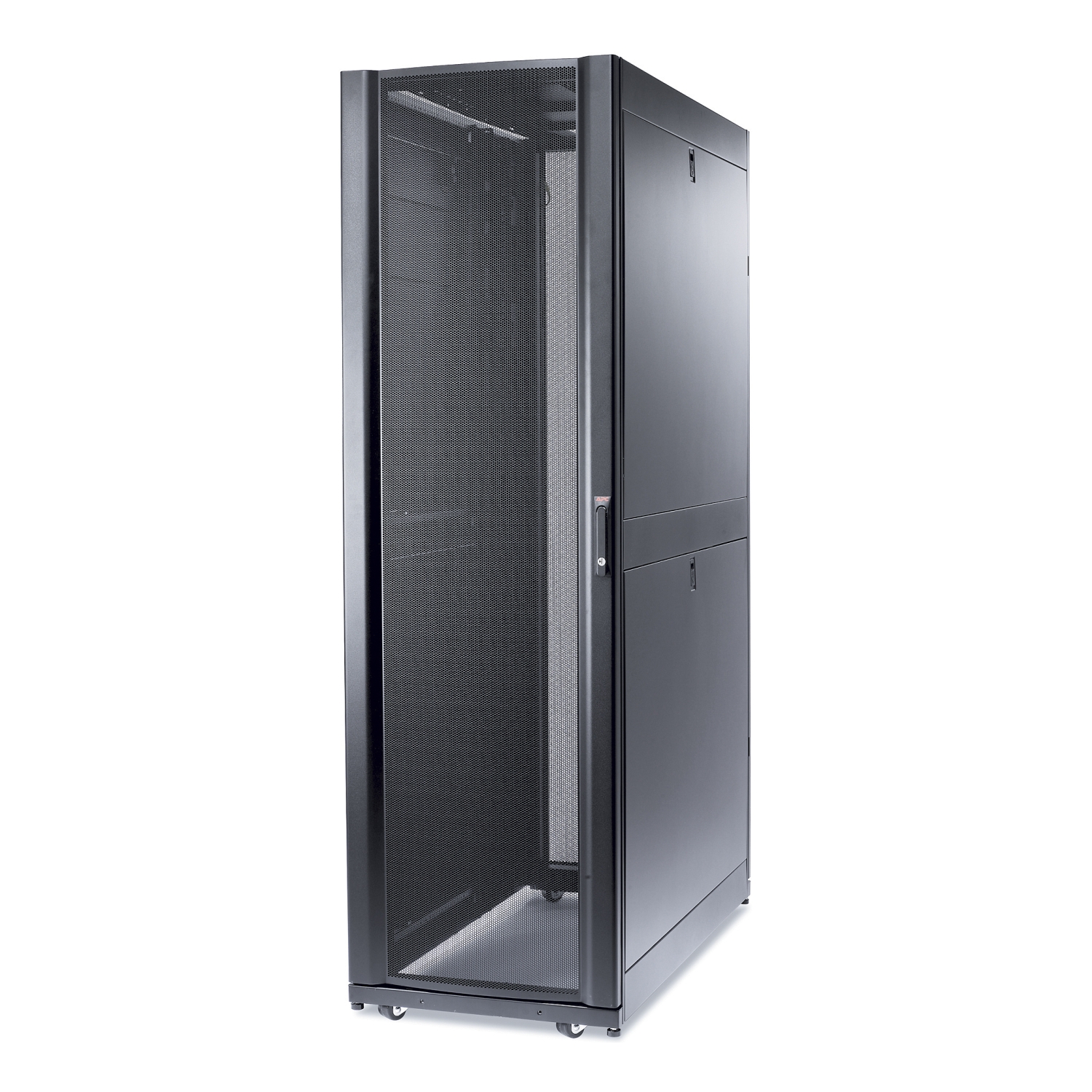 APC NetShelter SX, Server Rack Enclosure, 48U, Black, 2258H x 600W x 1200D mm [TAA] Back View