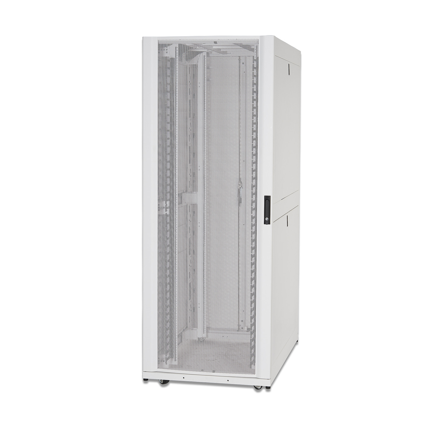 APC NetShelter SX, Networking Rack Enclosure, 42U, White, 1991H x 750W x 1200D mm [TAA] Back View