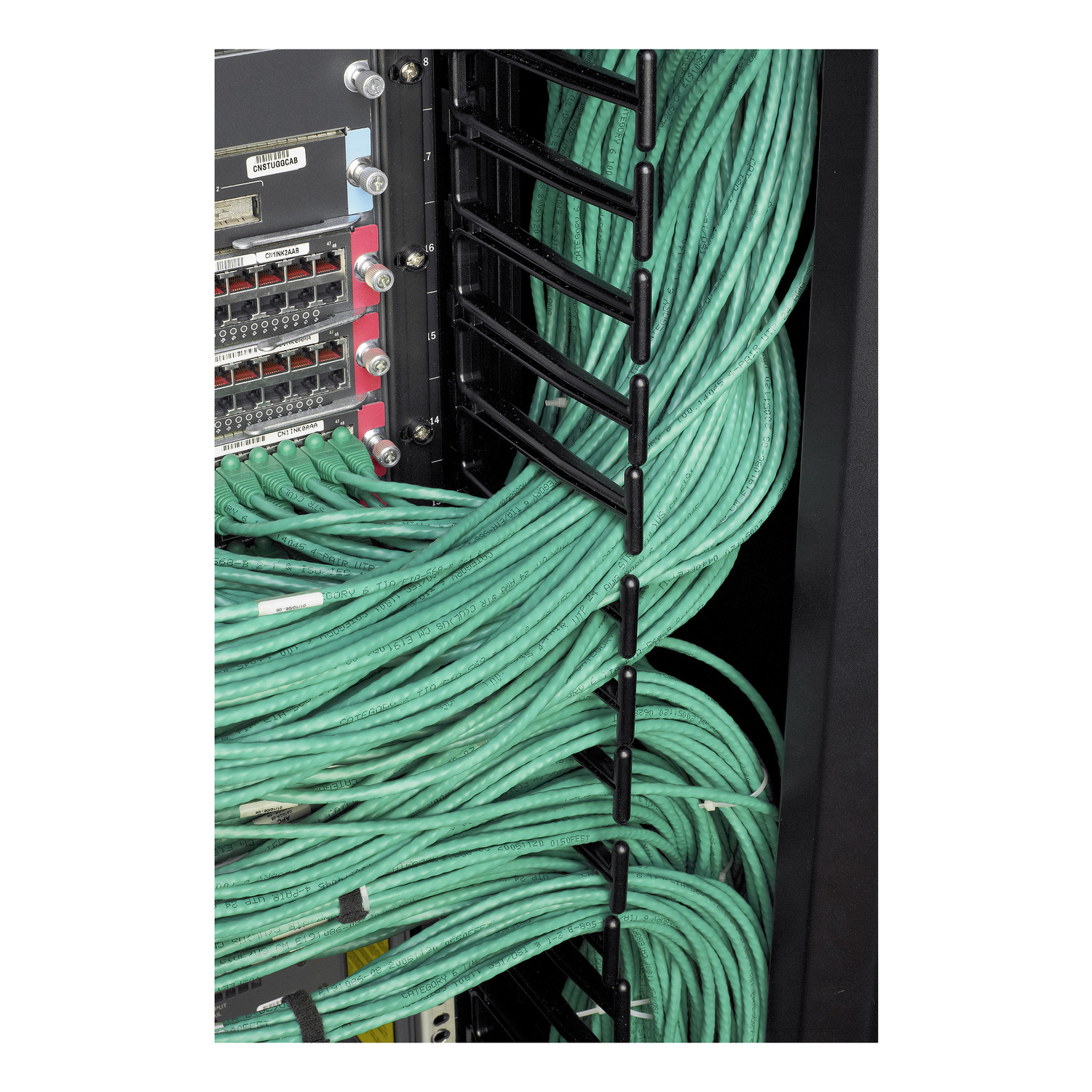 APC NetShelter SX, Networking Rack Enclosure, 42U, Black, 1991H x 750W x 1200D mm [TAA] View 4