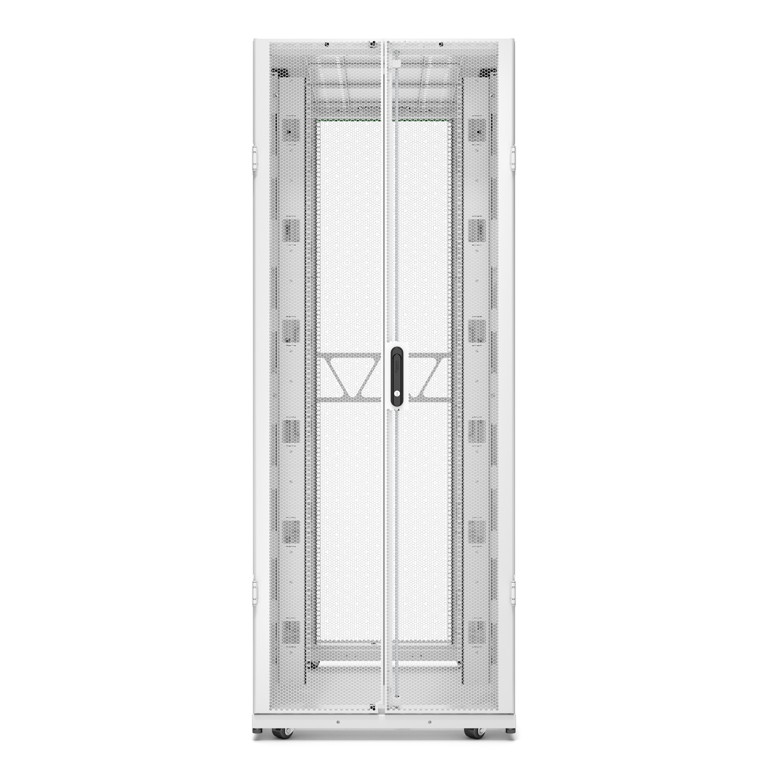 APC NetShelter SX Server Rack Gen 2, 42U, 1991H x 750W x 1200D mm, with Sides, White [TAA] View 4