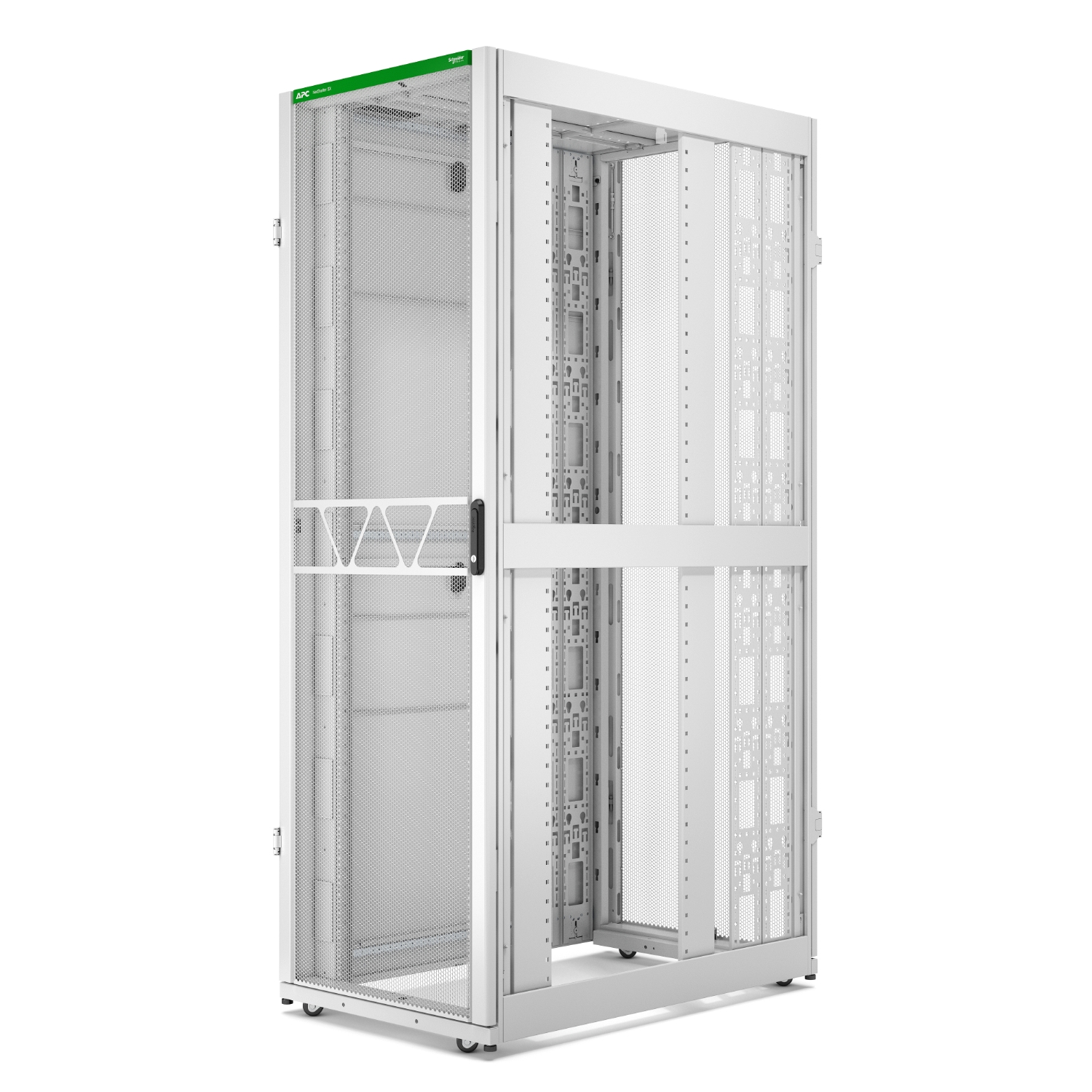 APC NetShelter SX Server Rack Gen 2, 48U, 2258H x 750W x 1200D mm, with Sides, White [TAA] Hardware Detail