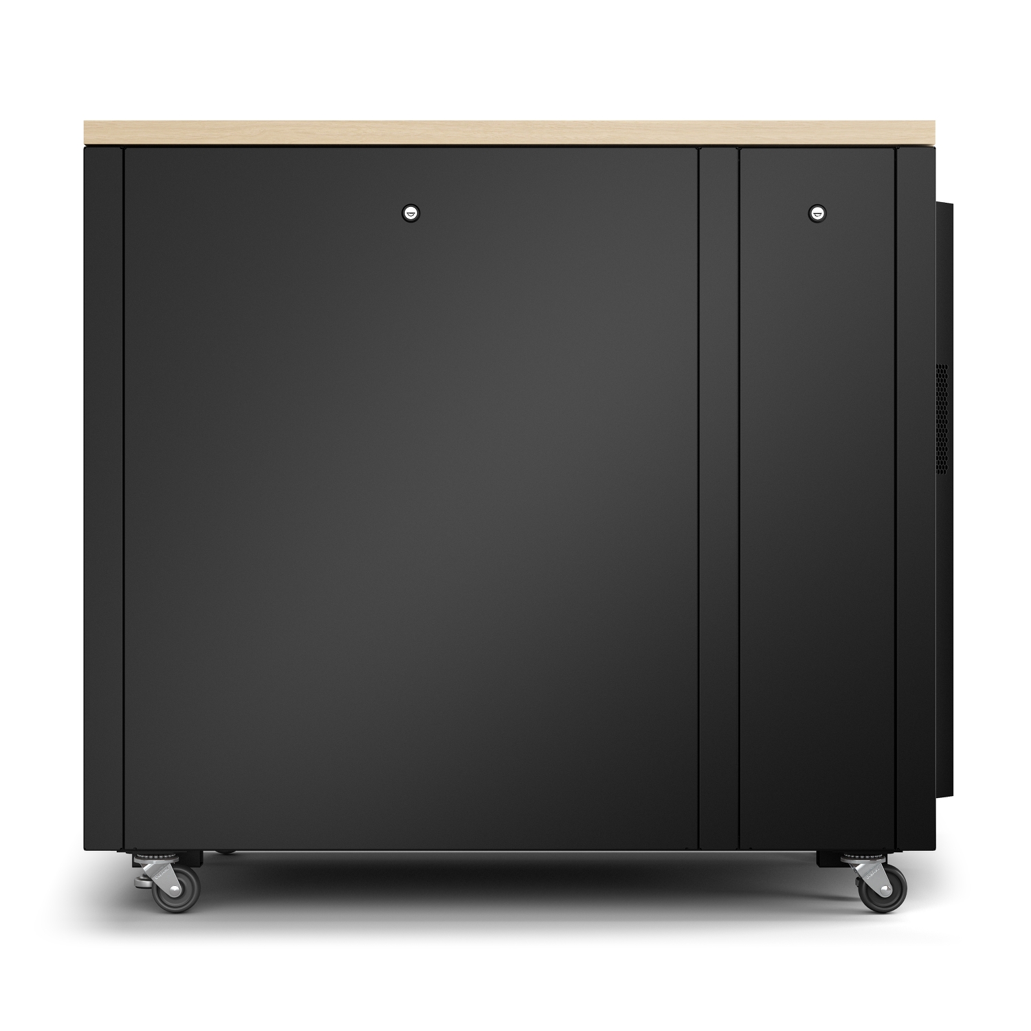 APC NetShelter Soundproof, 17U, Server Rack Enclosure, 120V, Maple [TAA] Hardware Detail
