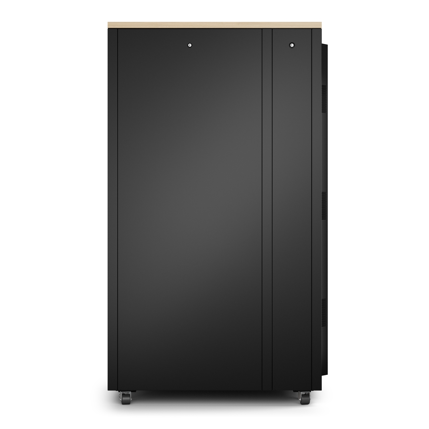 APC NetShelter Soundproof, 38U, Server Rack Enclosure, 120V, Maple [TAA] Hardware Detail