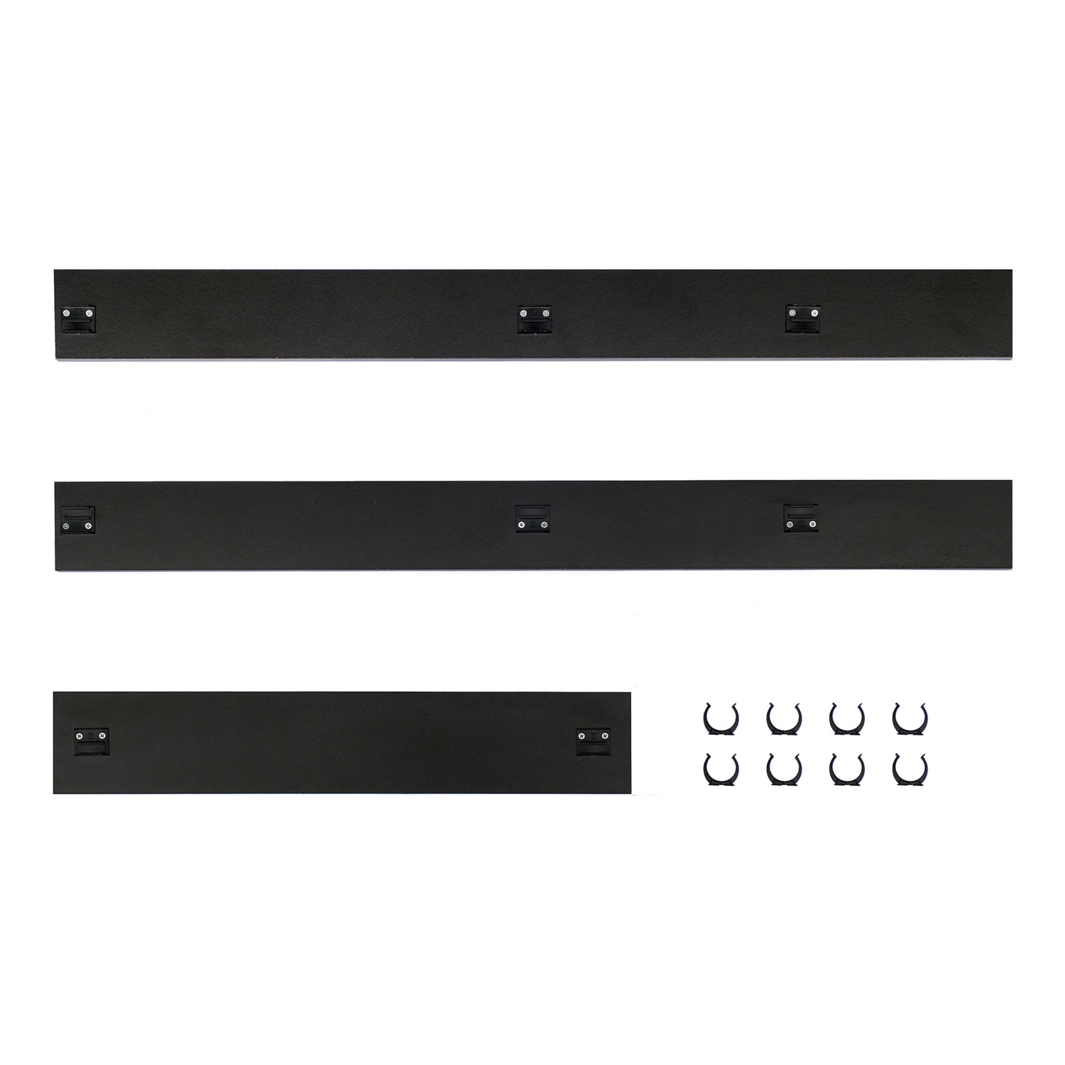 APC NetShelter CX, Plinth Surround Kit, for the Enclosure Base, Black Front View