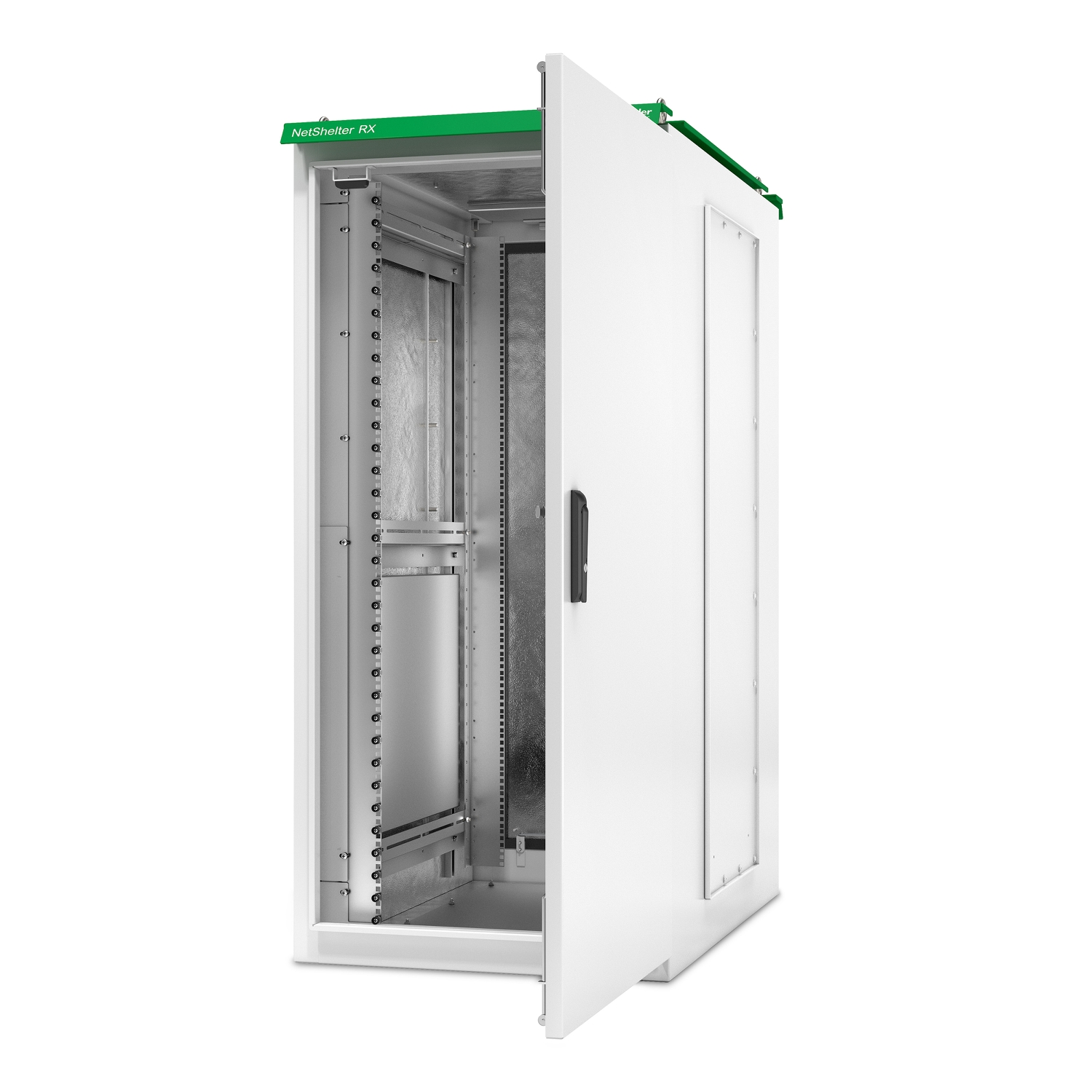 NetShelter RX ,33U, NEMA 4 Insulated Enclosure, 1575H x 762W x 1070D mm, w/ Lighting Front View
