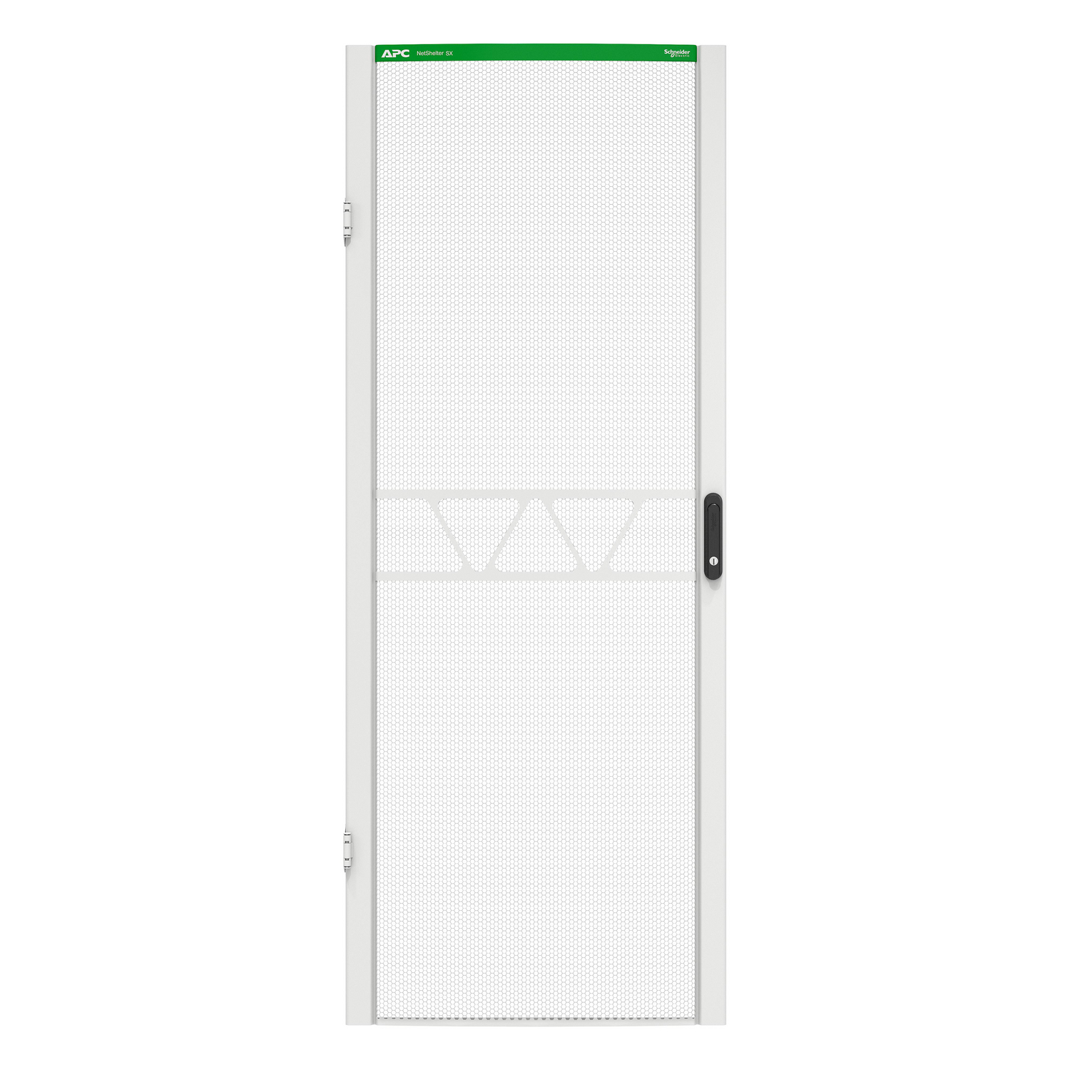 APC NetShelter NetShelter SX Gen 2, Front Door Replacement, 42U, 750mm Wide, Black [TAA] Back View