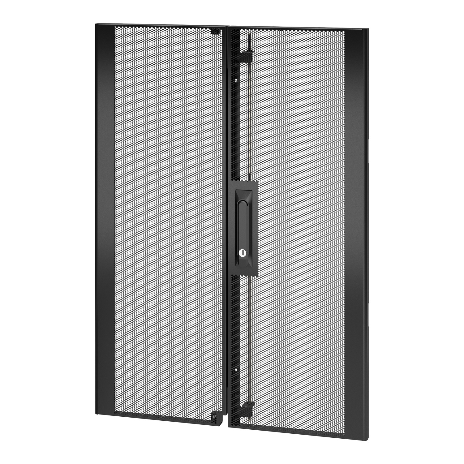 NetShelter SX 18U 600mm Wide Perforated Split Doors Black (AR7161)