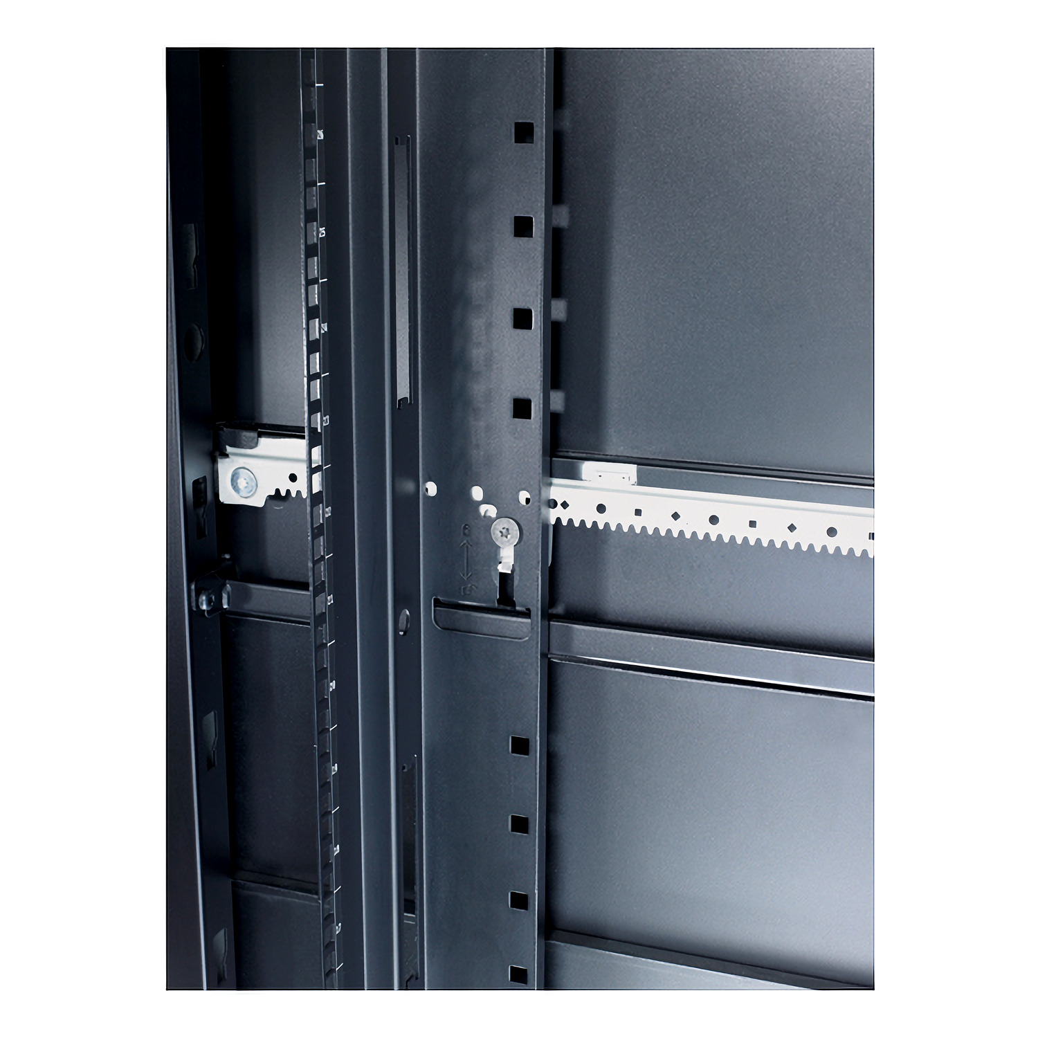 NetShelter SX 42U, 23" EIA Mounting Rails, Square Holes Qty. (4) View 5