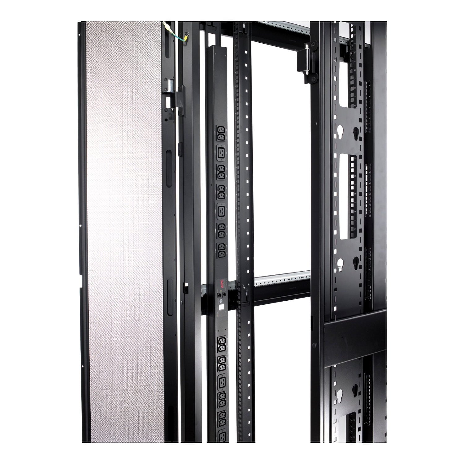 APC NetShelter Cable Management, Vertical Cable Manager, for NetShelter SX 42U, Black, 60 x 1930 x 10 mm View 5