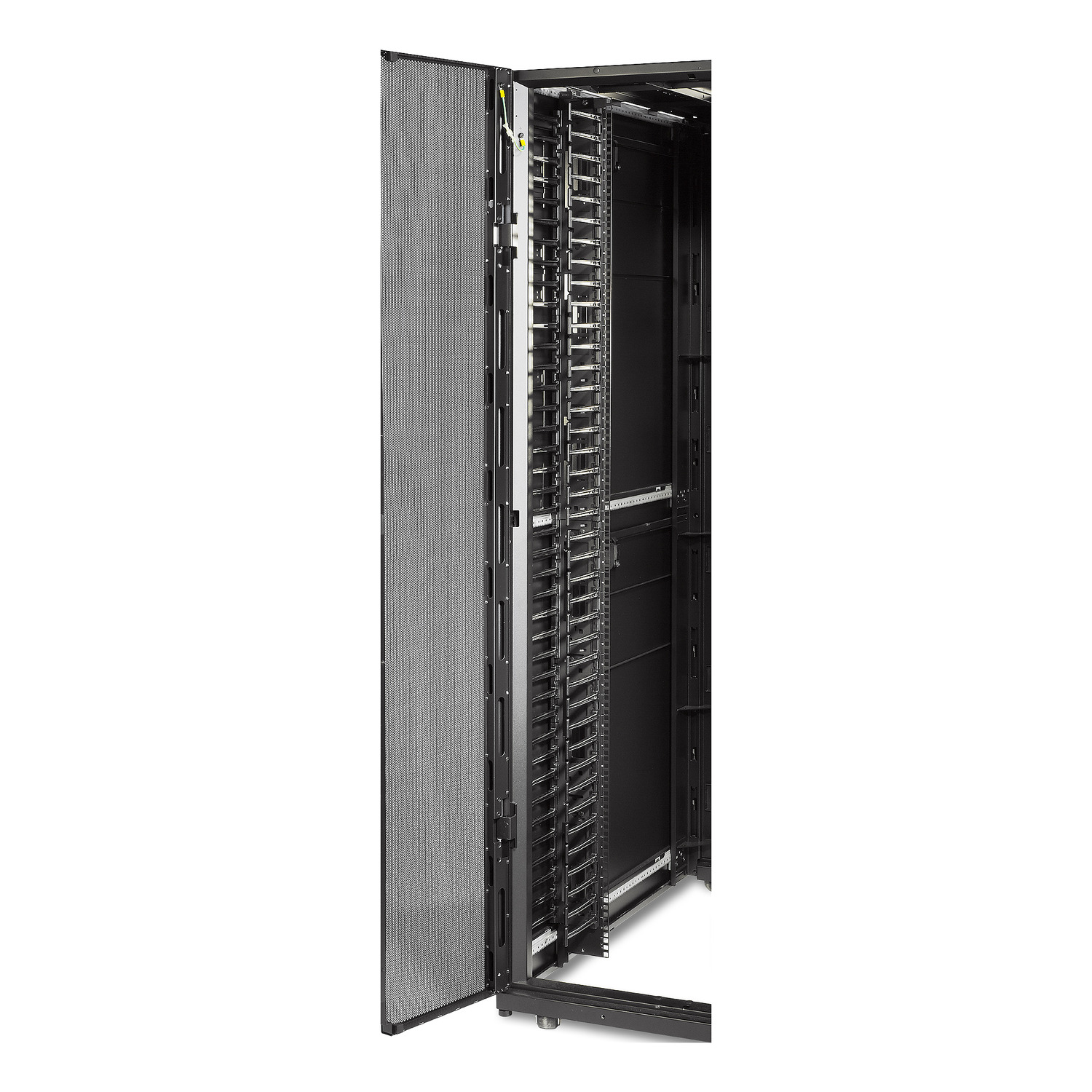 APC NetShelter Cable Manager, for 42U 750W NetShelter SX, Vertical, 1778H x 97W x 160D mm Front View