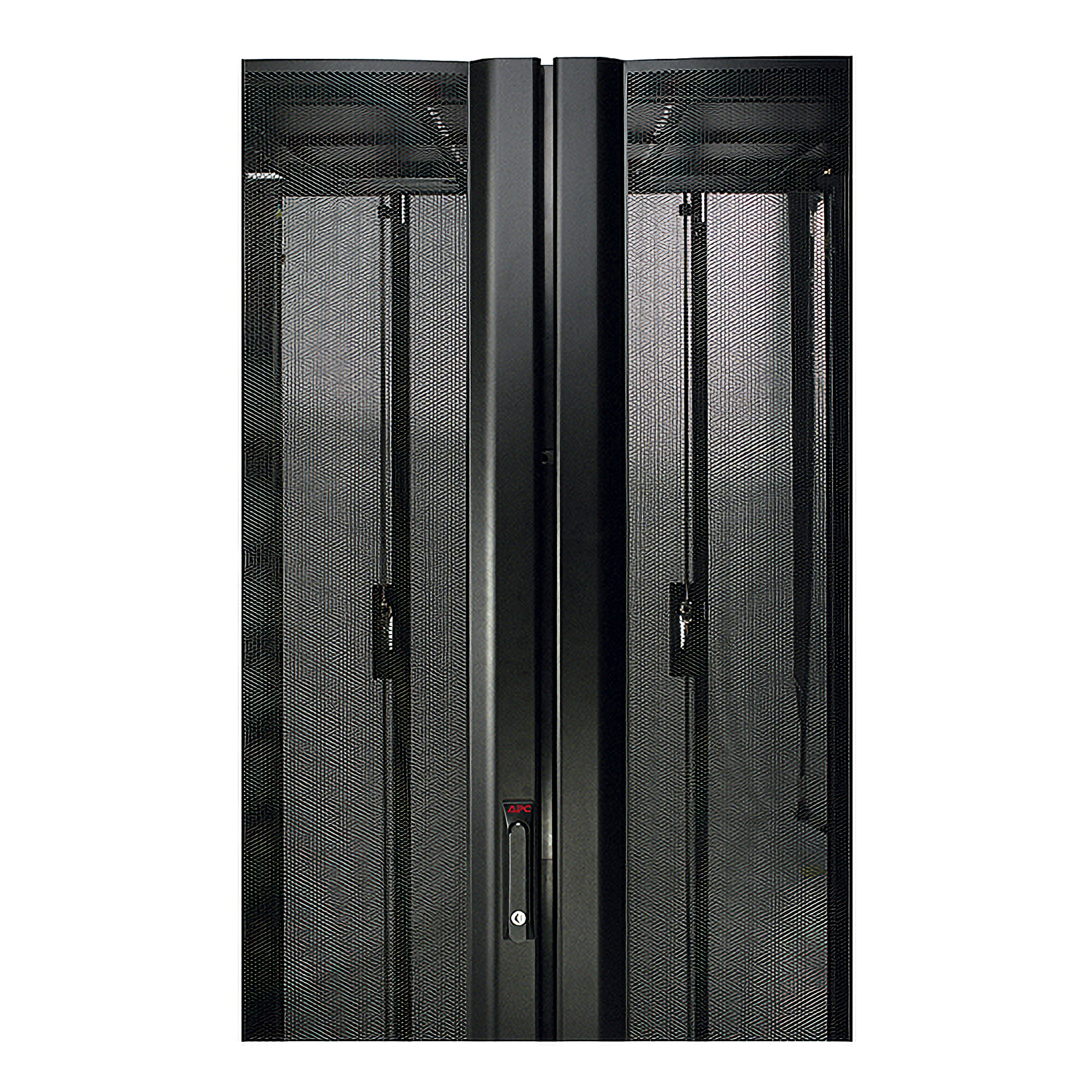 NetShelter SX 42U/48U Baying Trim Kit Black Hardware Detail