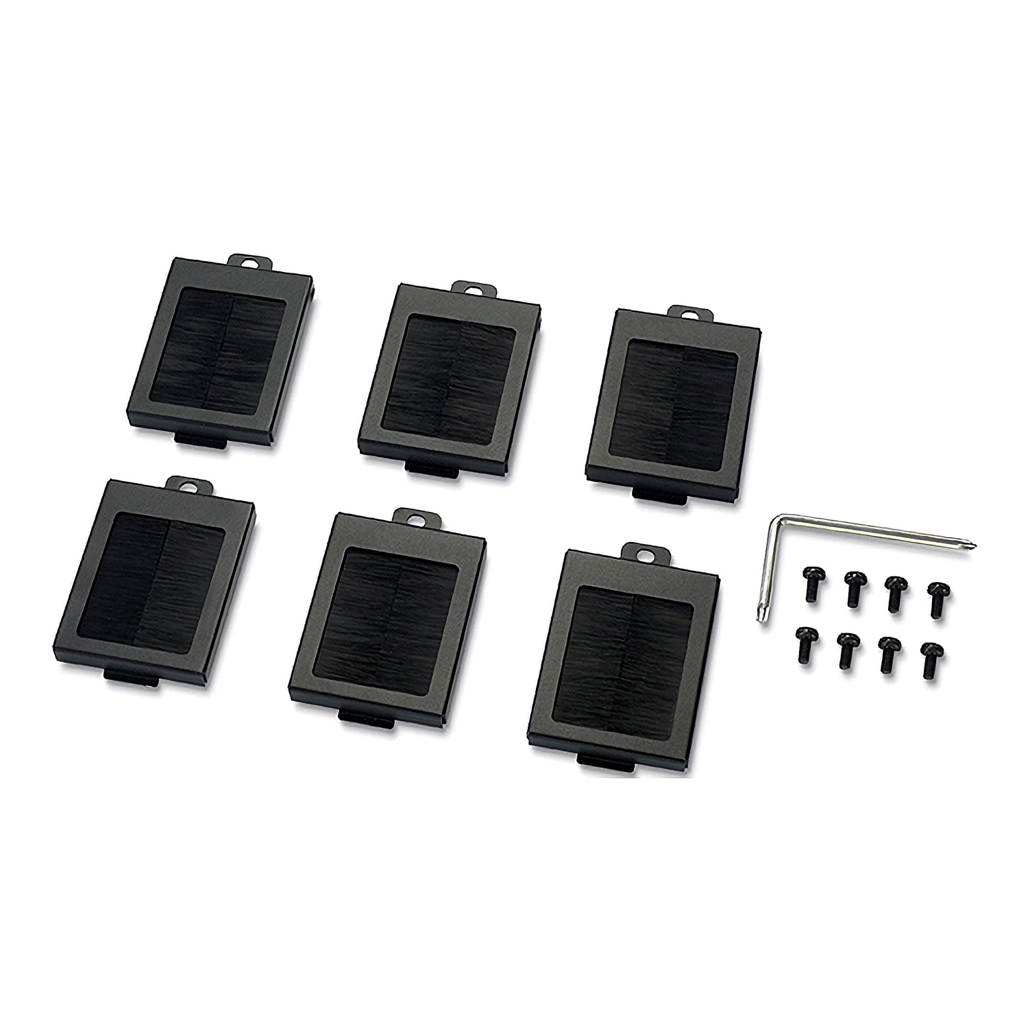 APC NetShelter Cable Management, Mounting Rail Brush Strips (AR7706)