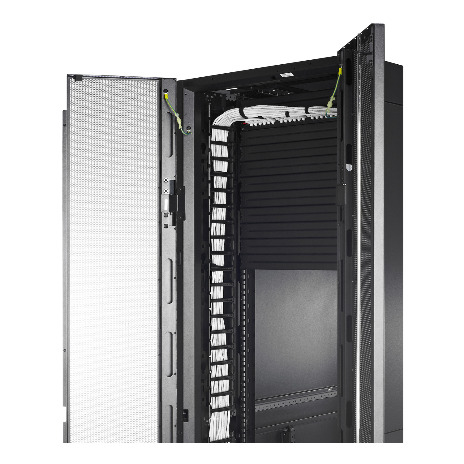 APC NetShelter Cable Management, Vertical Cable Manager, for NetShelter SX 600mm Wide 42U, Set of 2, 107 x 889 x 45 mm View 6