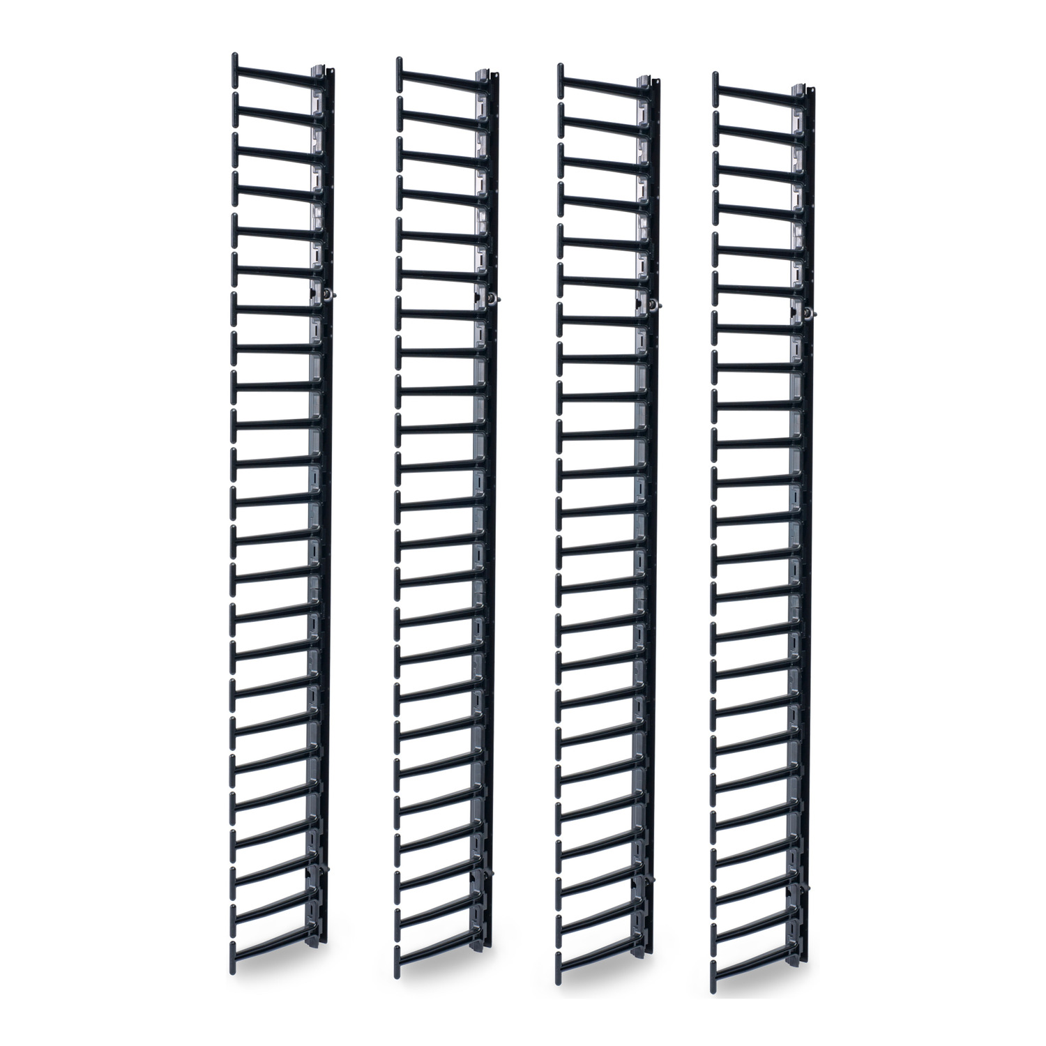APC NetShelter Cable Management, Vertical Cable Manager, for NetShelter SX Networking Racks 48U, Set of 4, 250 x 2045 x 170 mm Front View