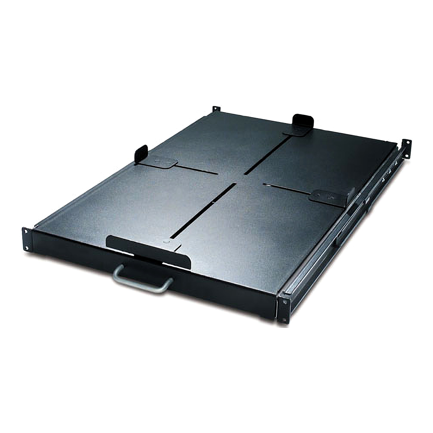 Sliding Shelf 200lbs/91kg Black Back View