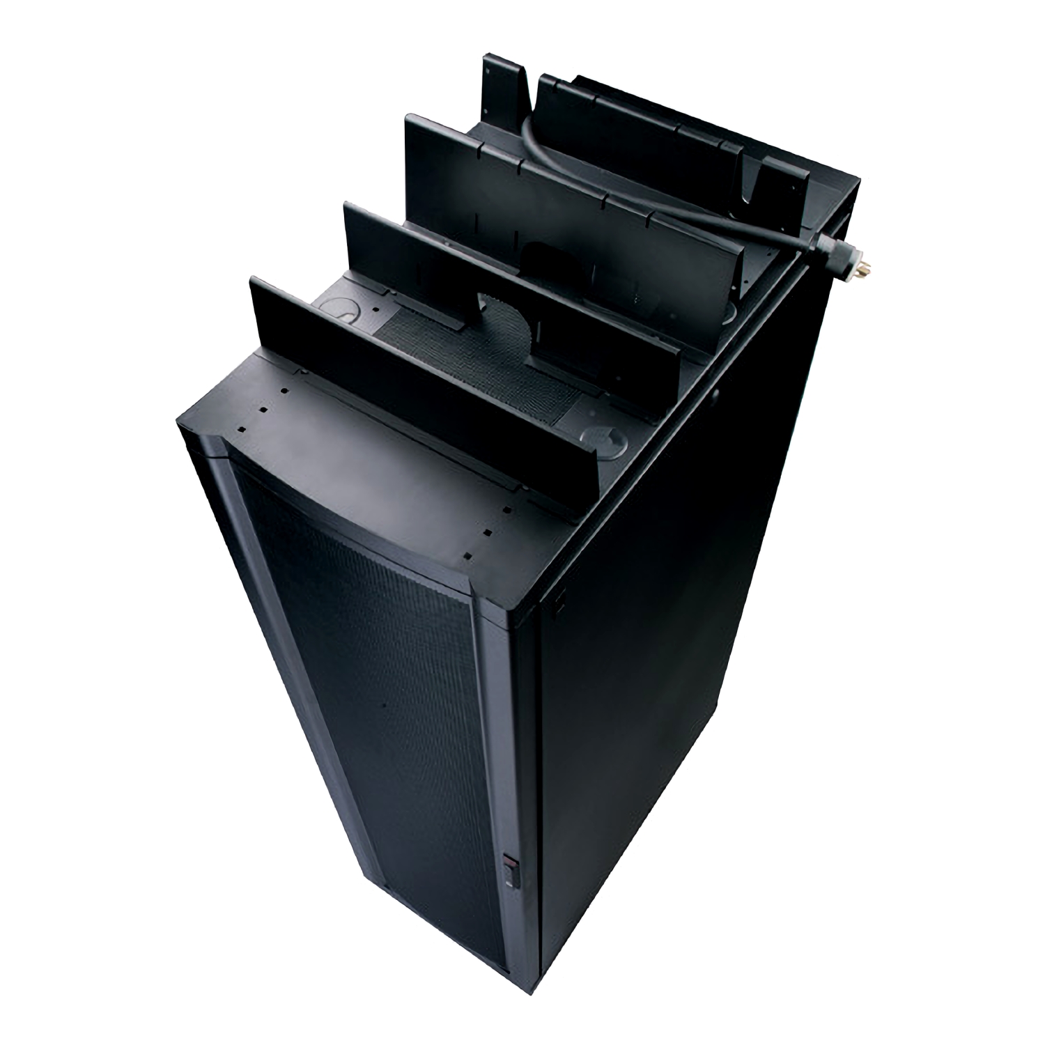 APC NetShelter Cable Management, Data Cable Partition, Pass Through, Black, 579 x 122 x 71 mm Hardware Detail