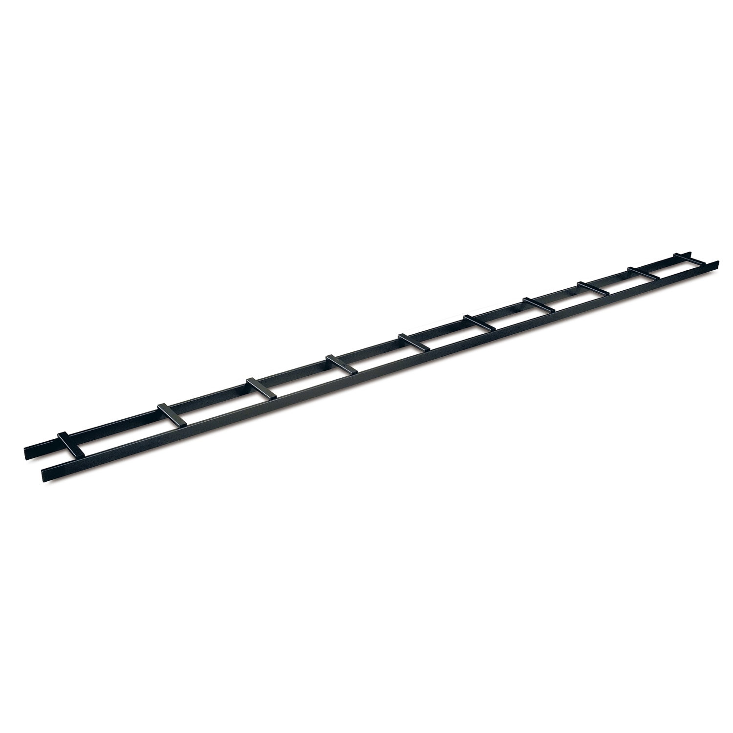 APC NetShelter Cable Management, Data Cable Ladder, Set of 1, Black, 152 x 3023 x 51 mm Front View
