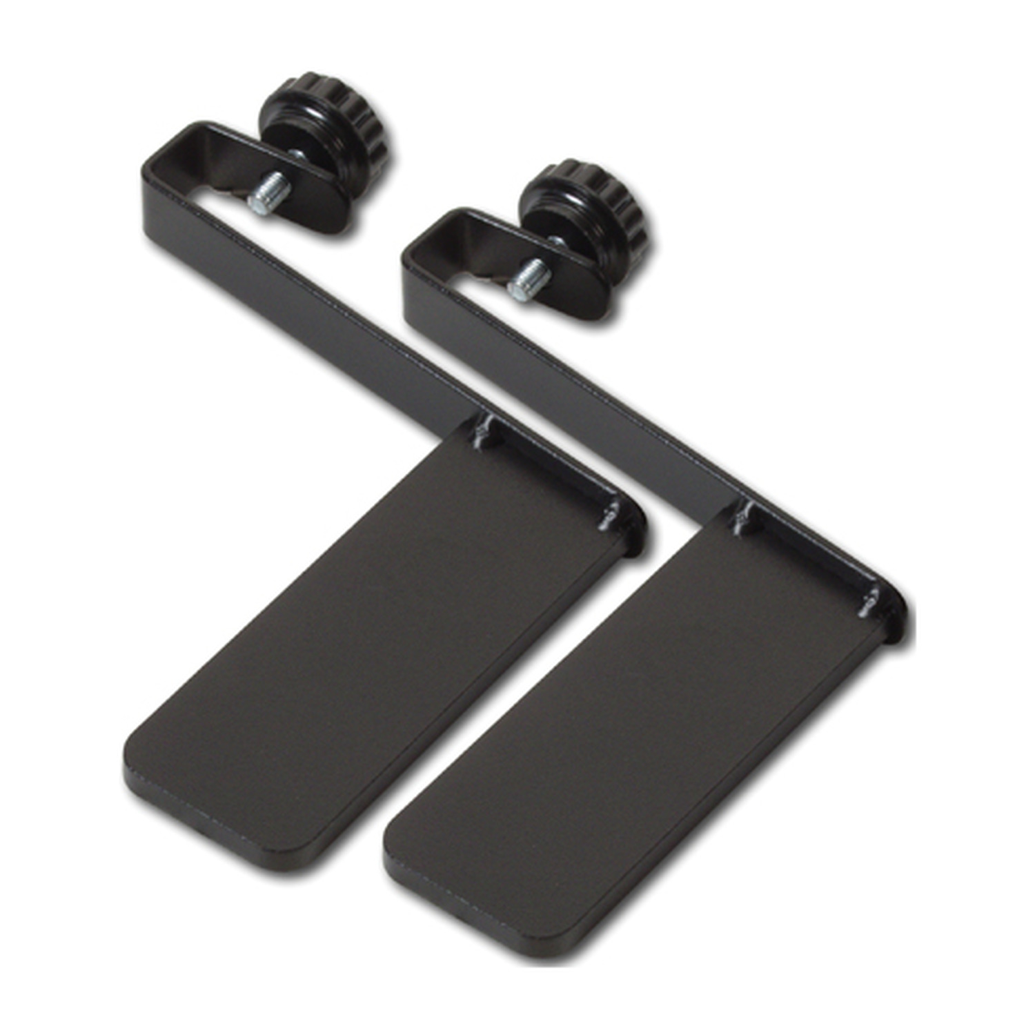 APC NetShelter Cable Management, Cable Ladder Attachment Kit, for Data Cable Partitions, Black Back View