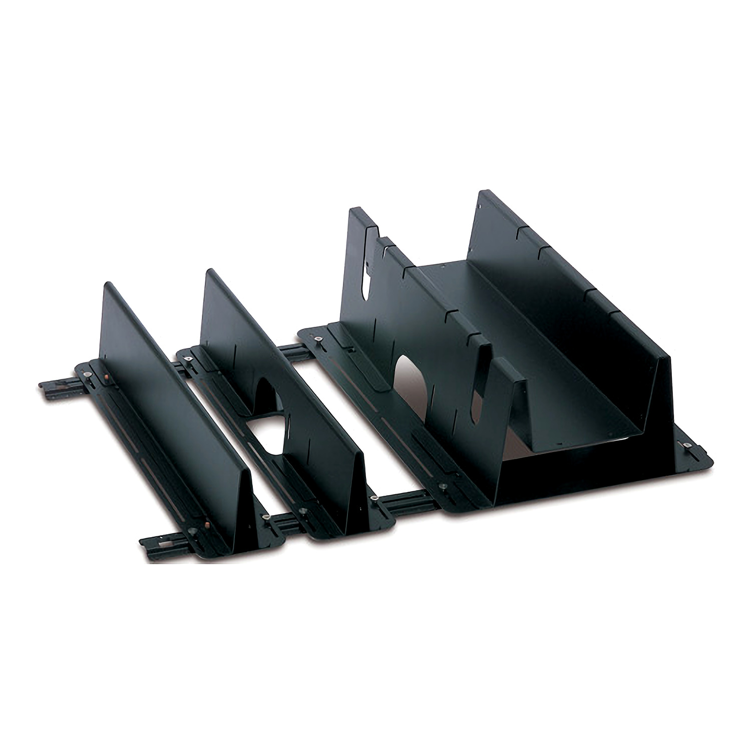 APC NetShelter Cable Management, Third Party Rack Trough and Partition Adapter, Black, 580 x 510 x 800 mm Hardware Detail