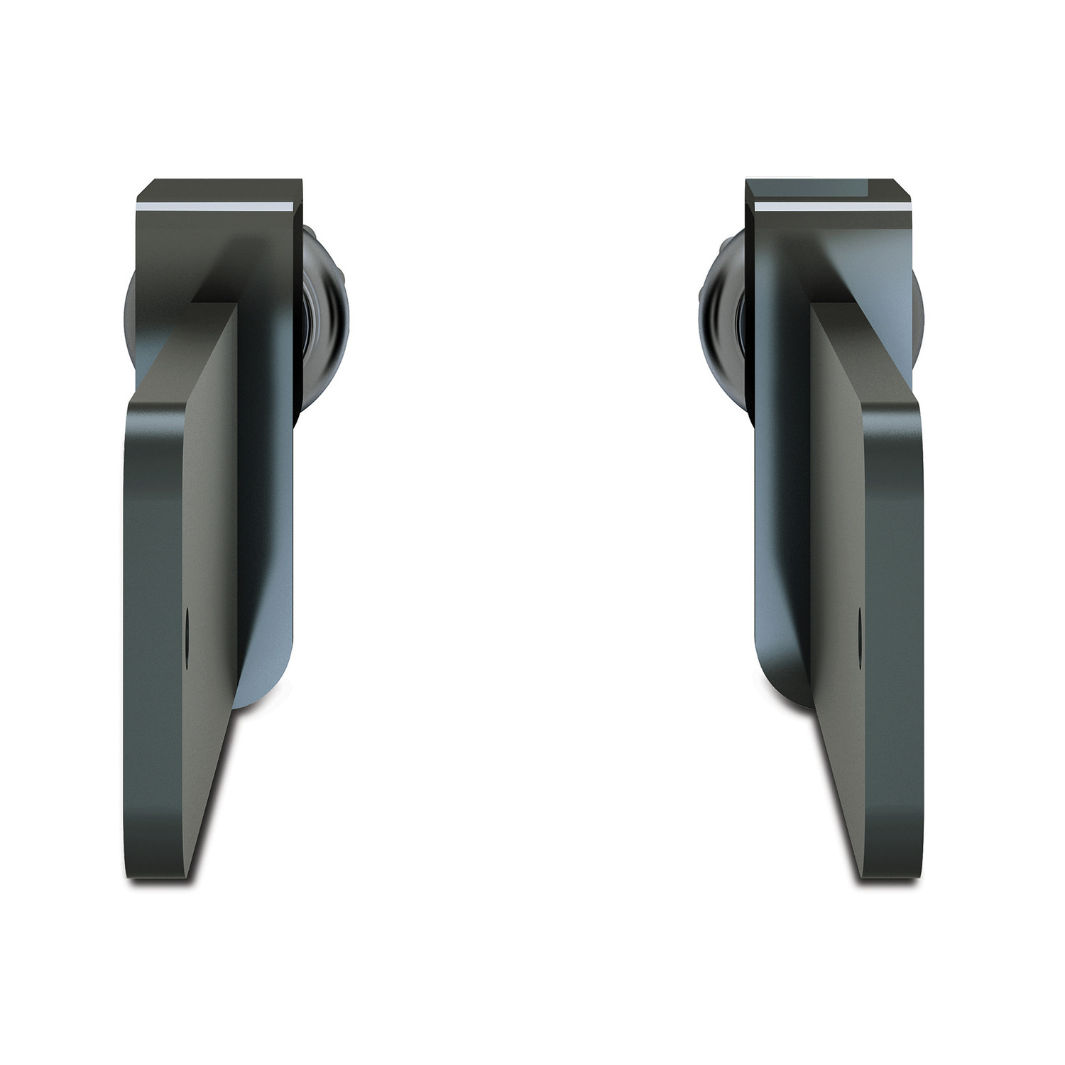 APC NetShelter Cable Management, Cable Trough, Ladder Hanger Kit, Black, 134.4 x 45.6 x 27.2 mm Back View